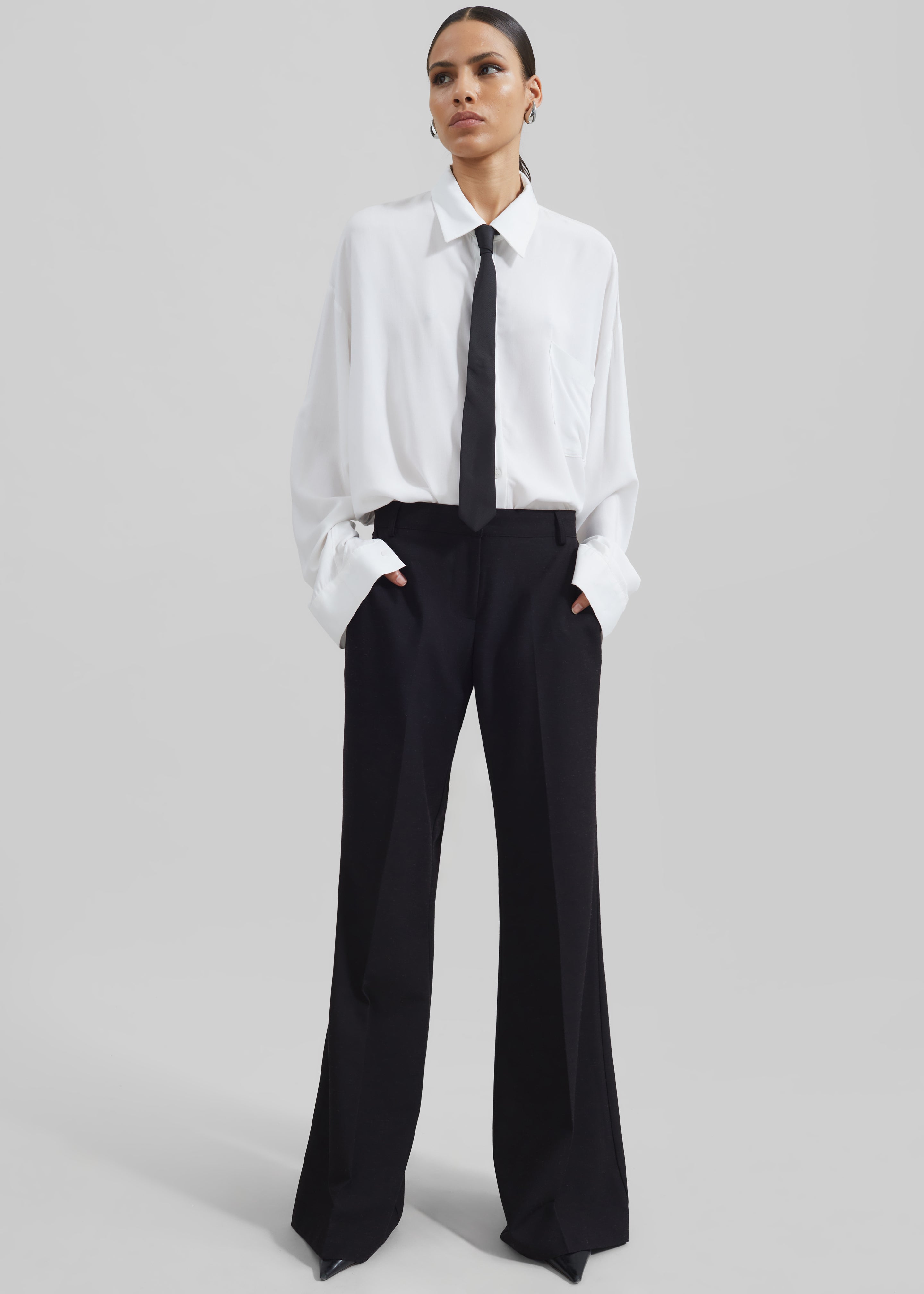 Maisie Bootcut Pants Black