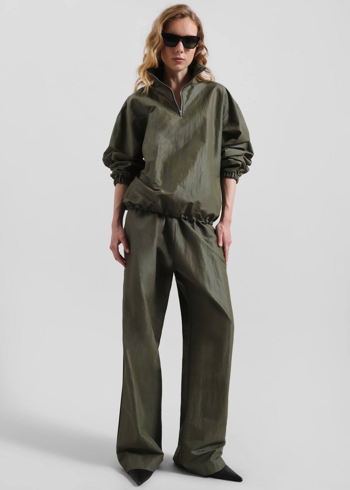 Majvik Windbreaker Anorak - Olive - 5