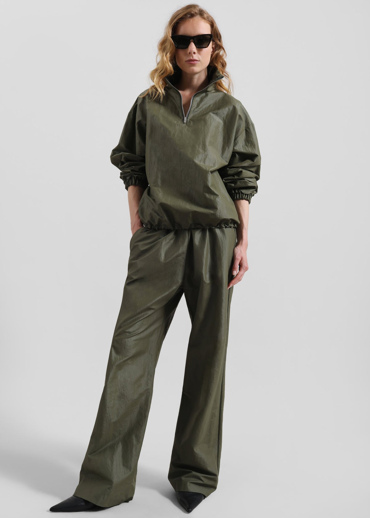 Majvik Windbreaker Anorak - Olive - 2