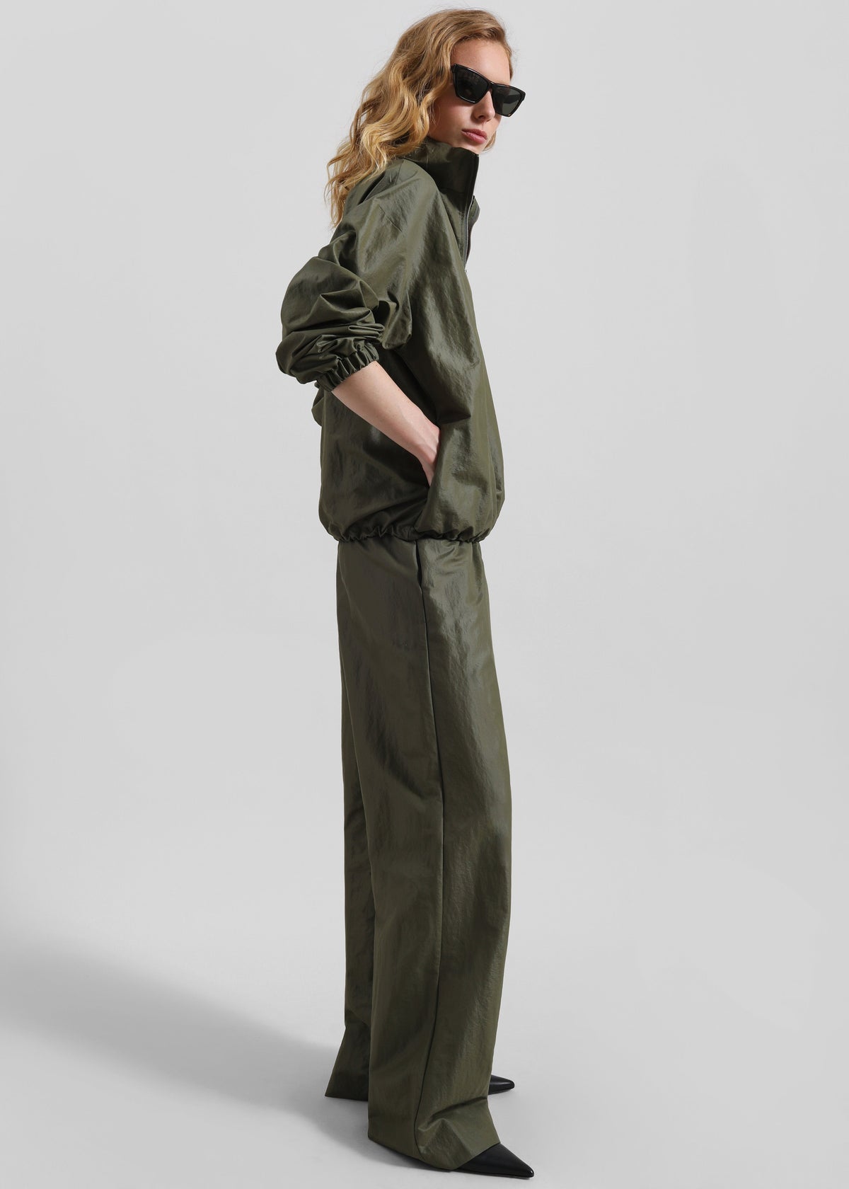 Majvik Windbreaker Anorak - Olive - 6