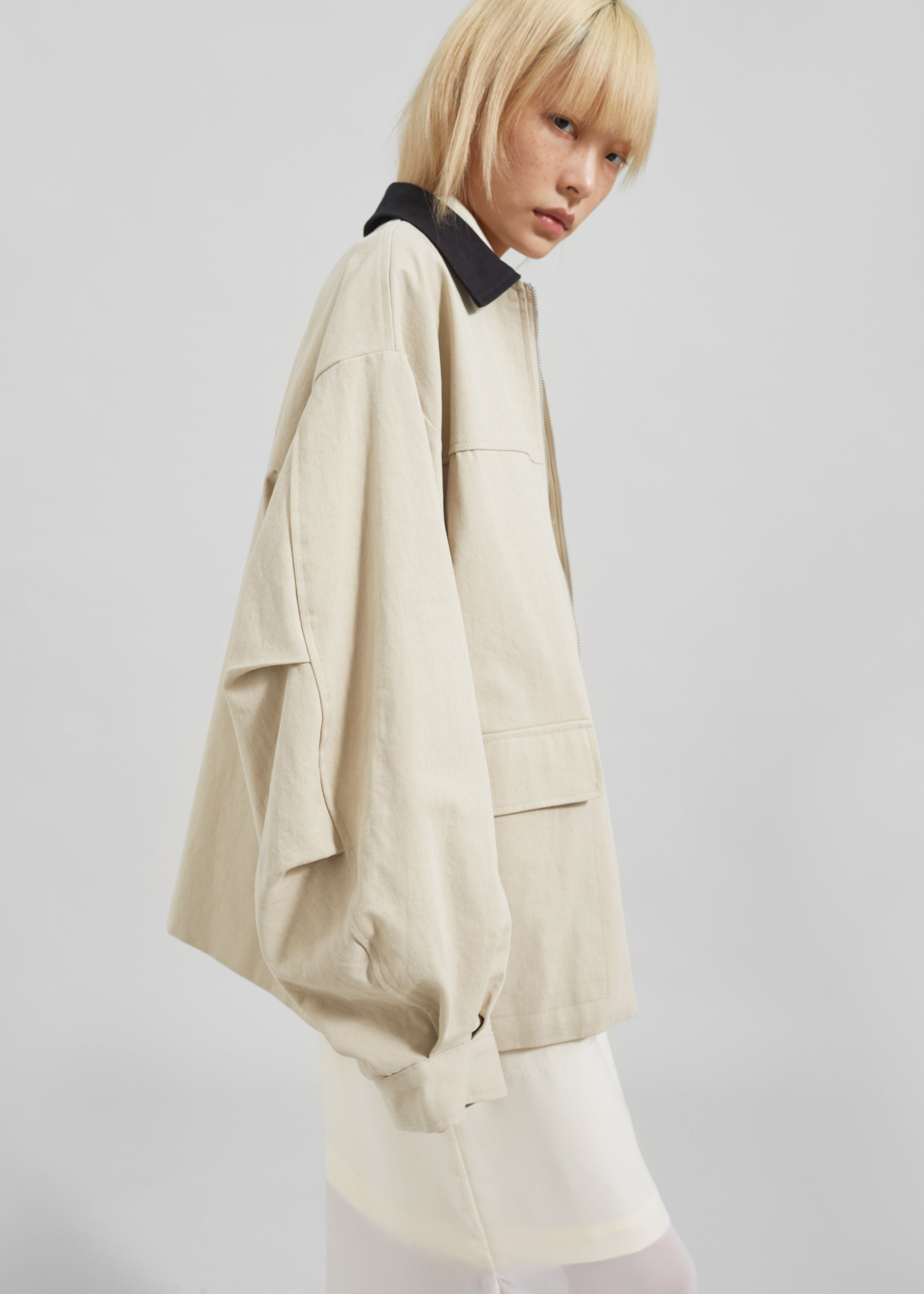 Malia Utility Jacket - Beige - 15