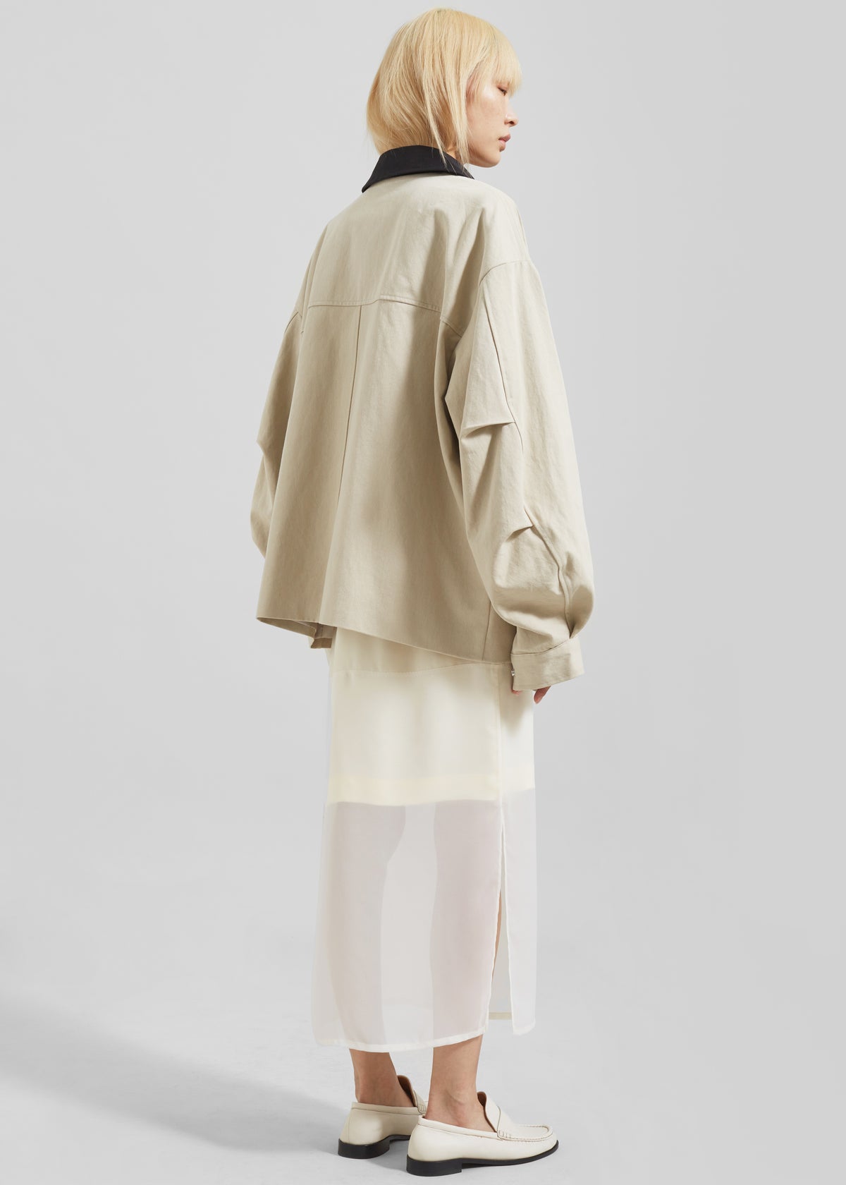 Malia Utility Jacket - Beige - 14