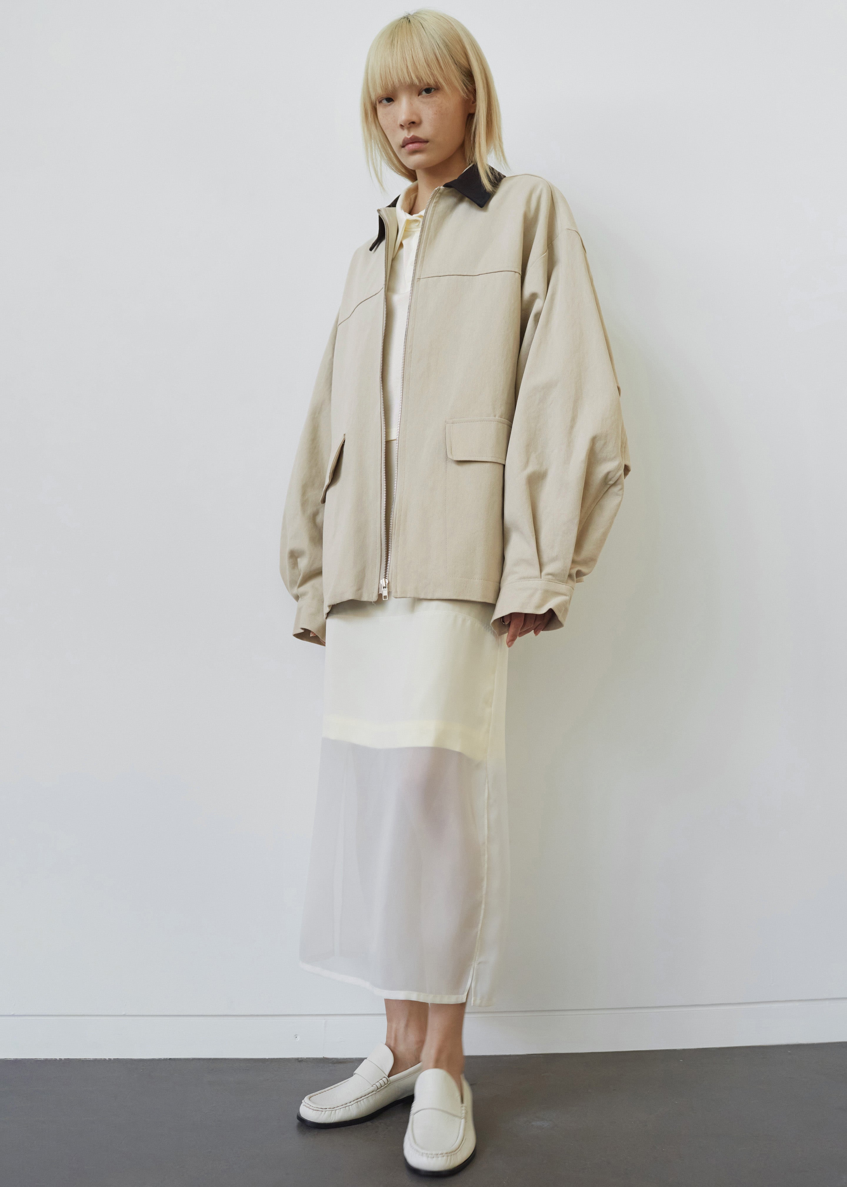 Malia Utility Jacket - Beige - 2