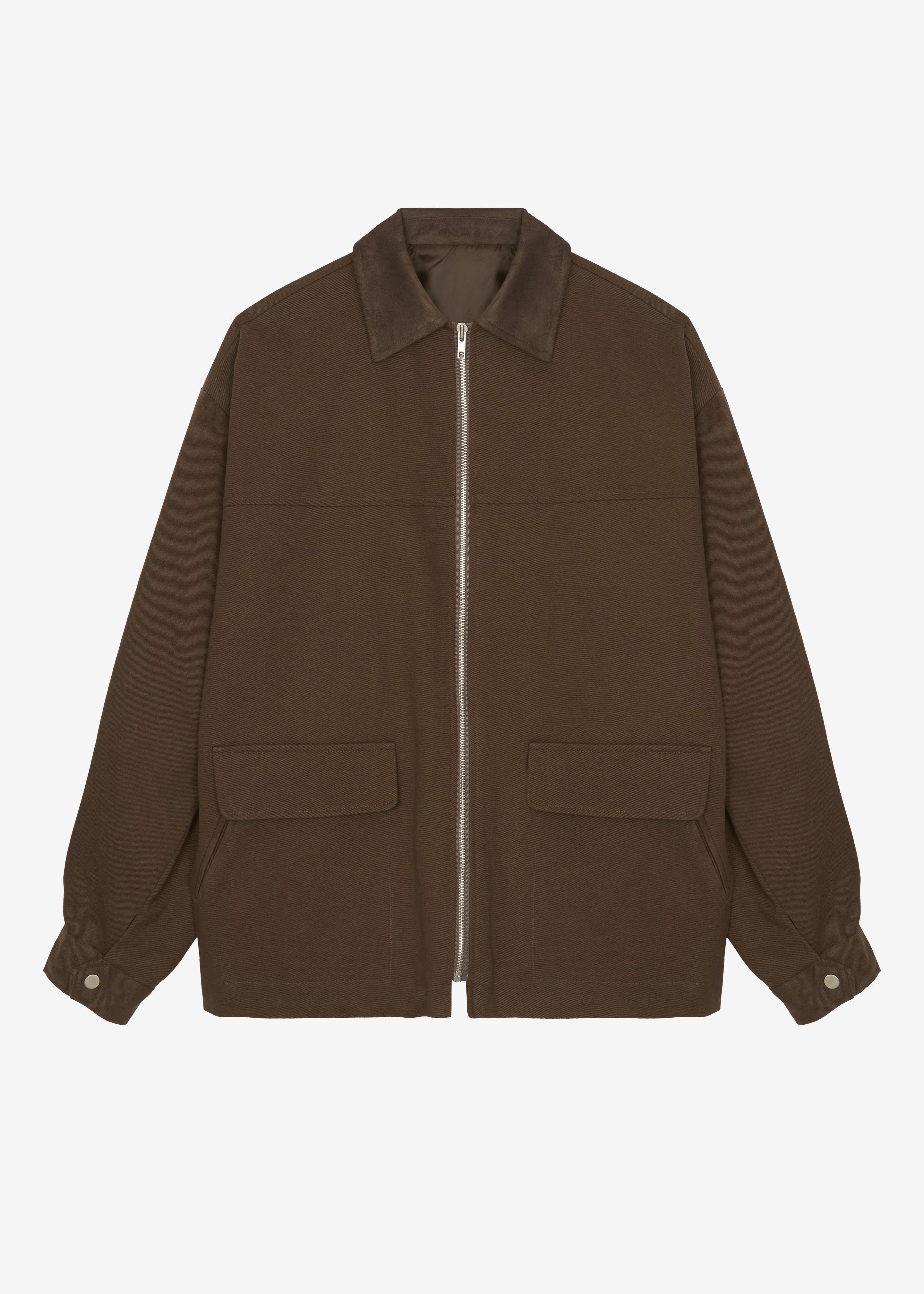 Malia Utility Jacket - Brown - 8