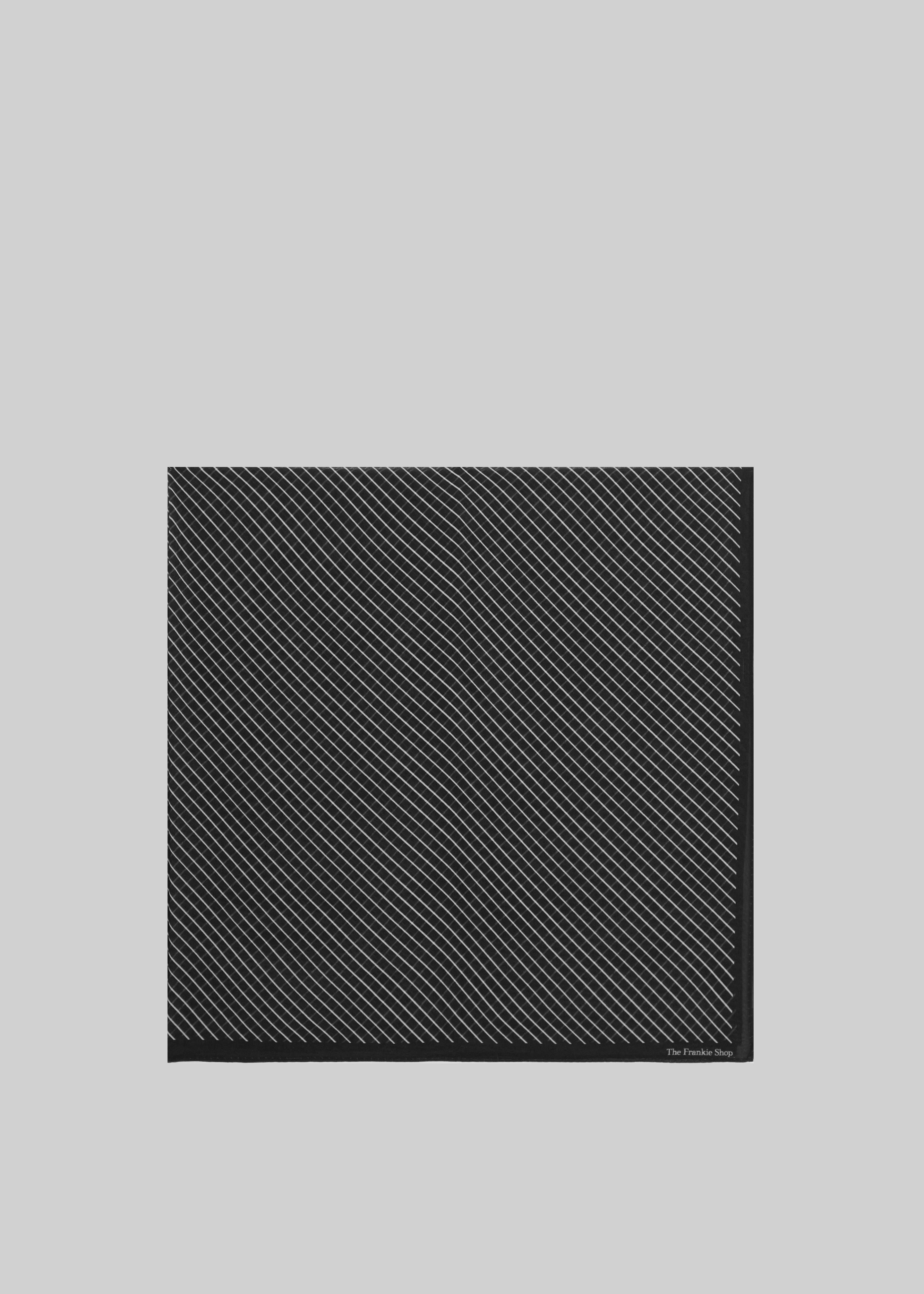 Marais Striped Scarf - Black/White - 3