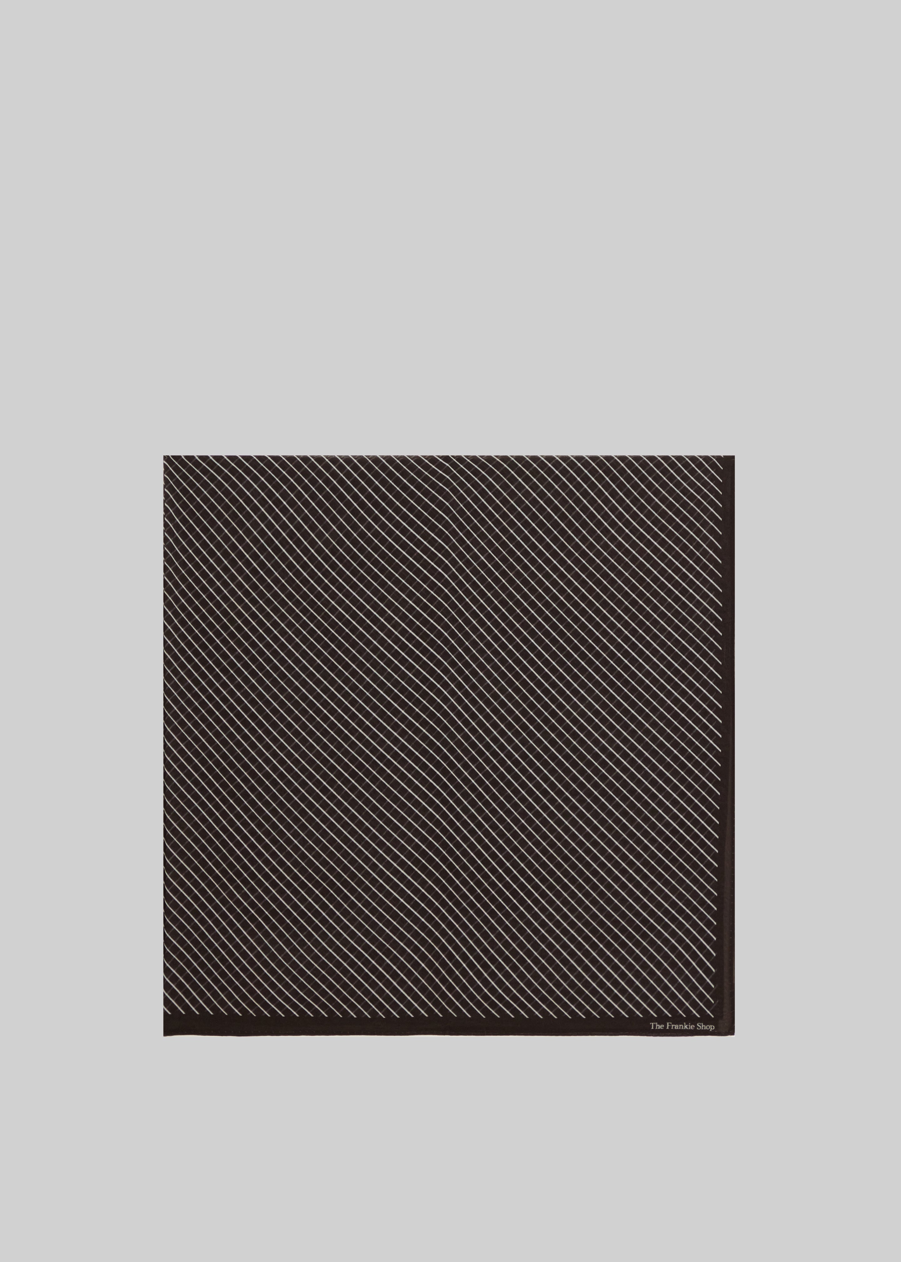 Marais Striped Scarf - Brown/White - 4