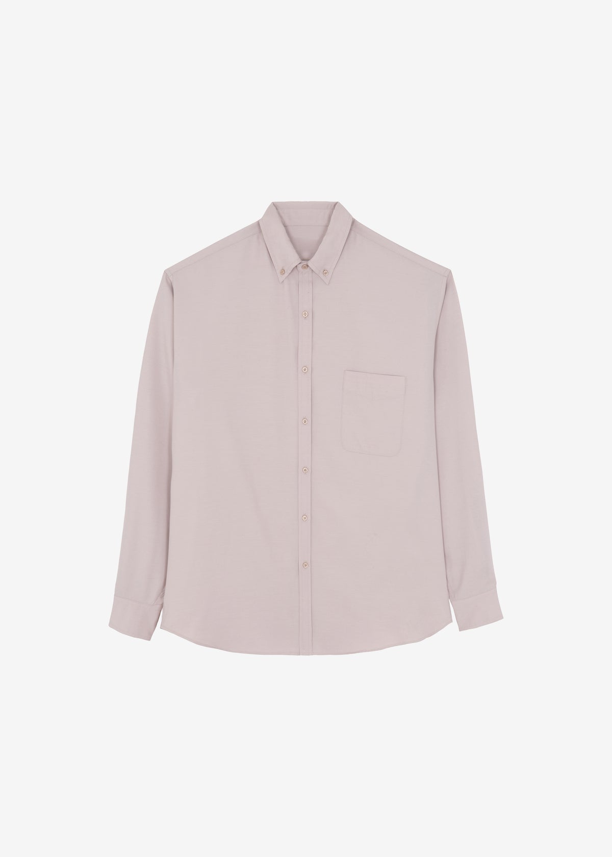 Mason Button Up Shirt - Light Peach - 8
