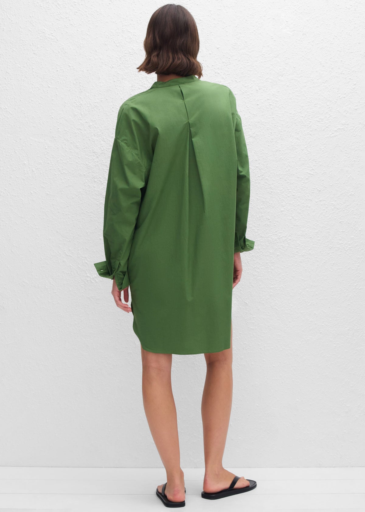 Matteau Popover Mini Shirt Dress - Cactus - 6
