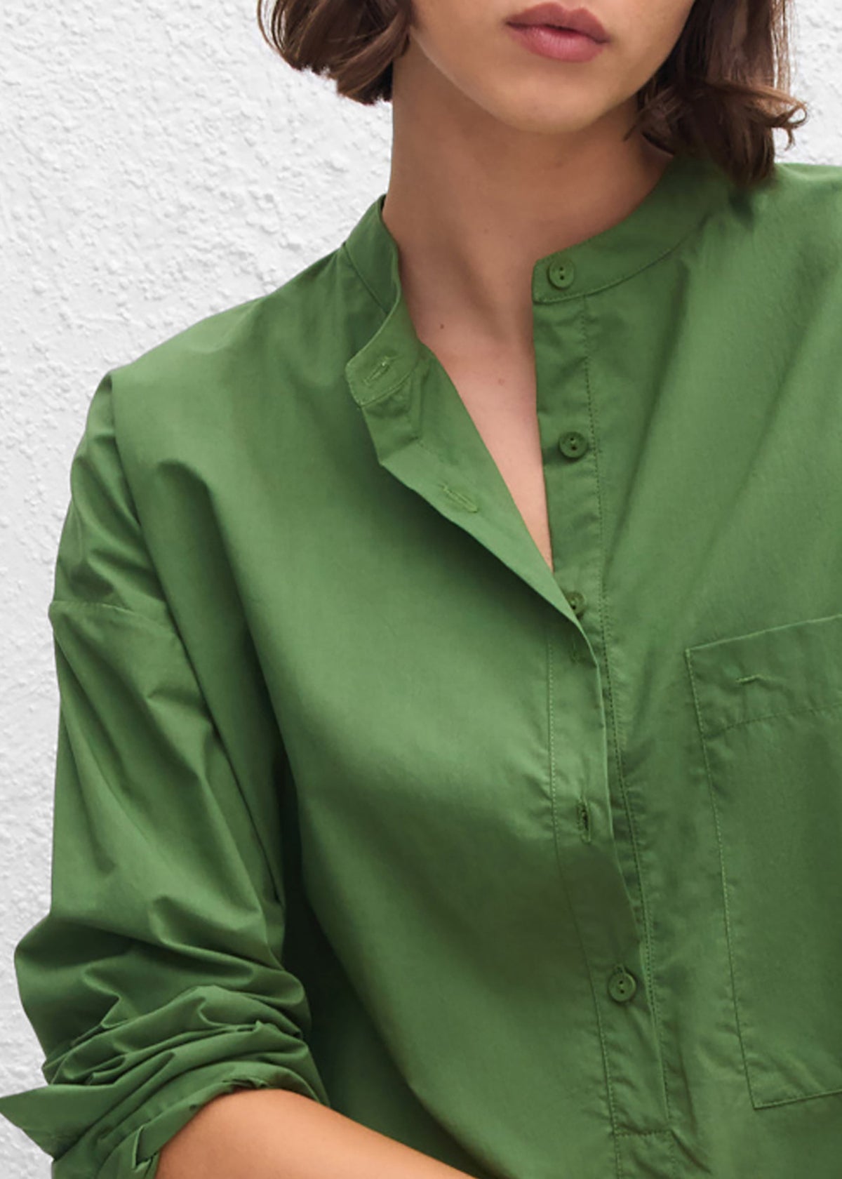 Matteau Popover Mini Shirt Dress - Cactus - 3
