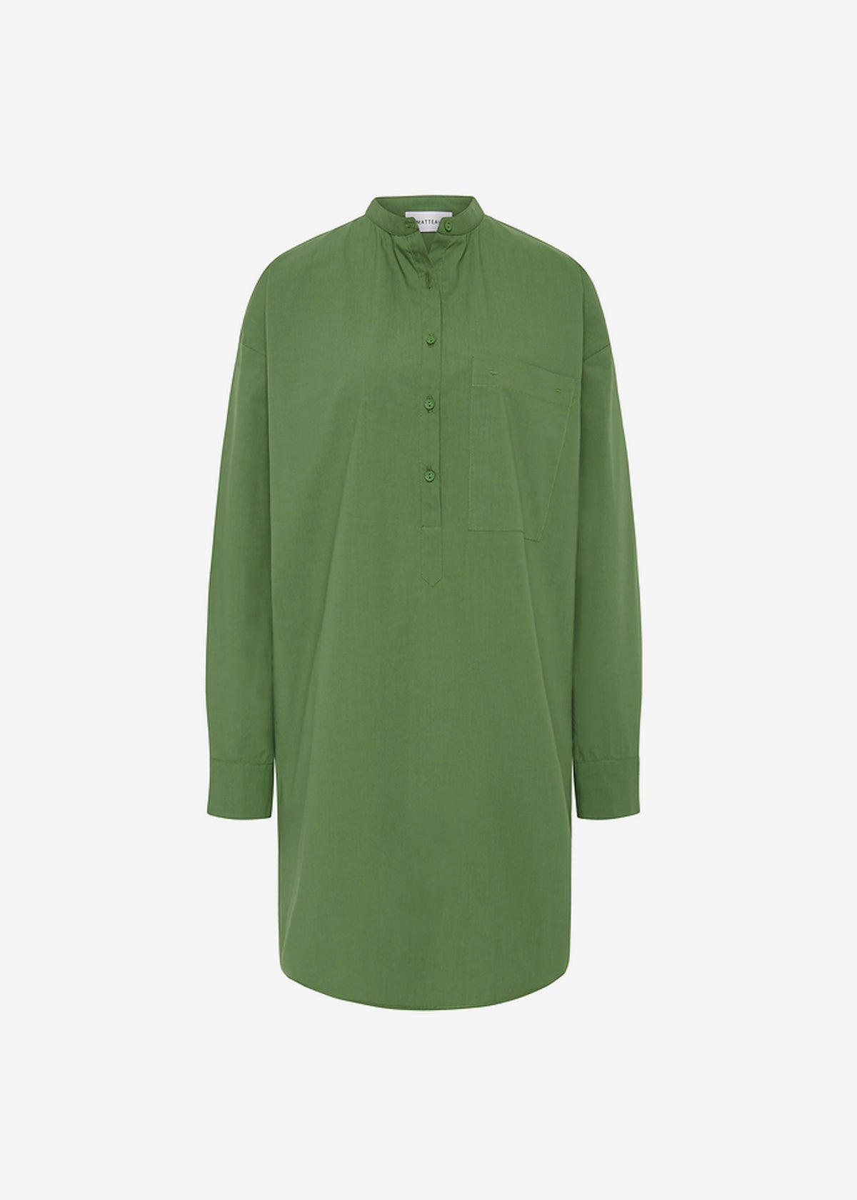 Matteau Popover Mini Shirt Dress - Cactus - 8