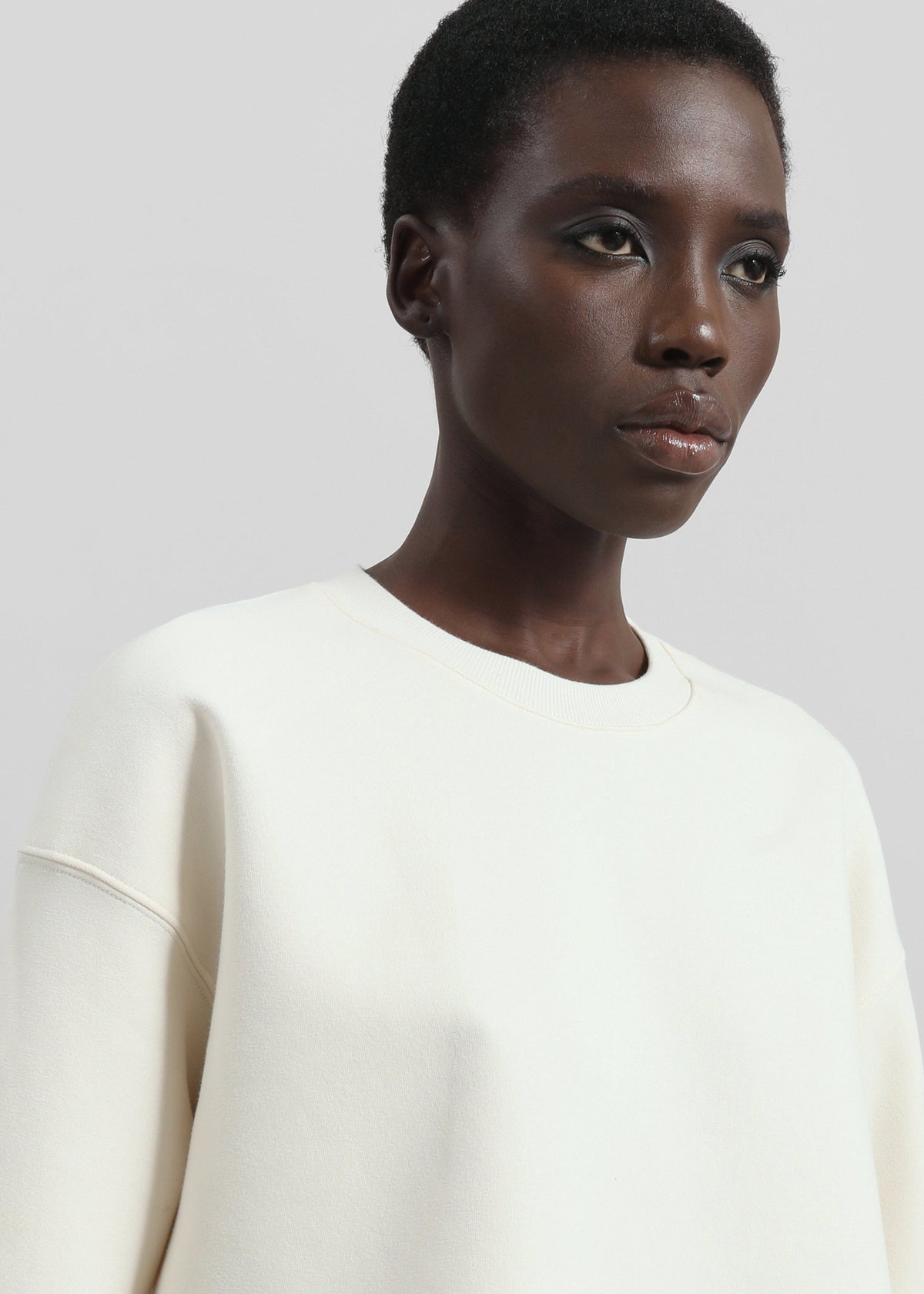 Melor Oversized T-Shirt - Cream - 5