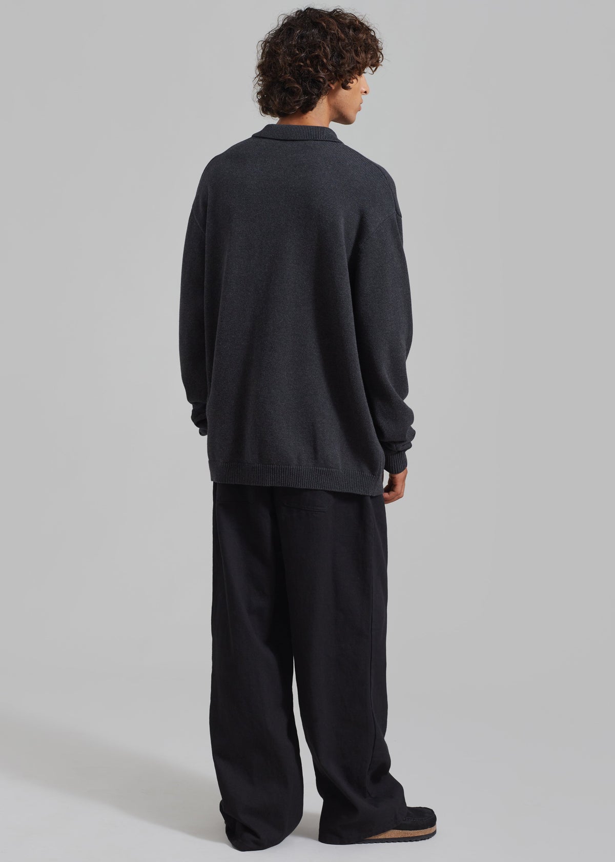 Myles Cardigan - Charcoal - 5