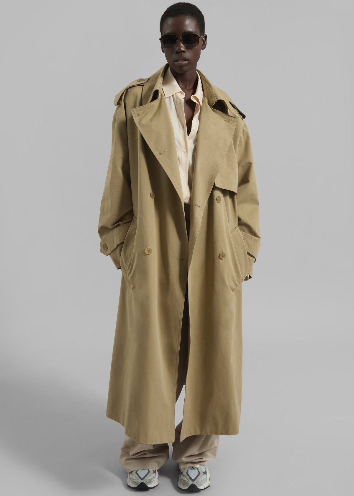 Nabesna Trench Coat - Beige - 4