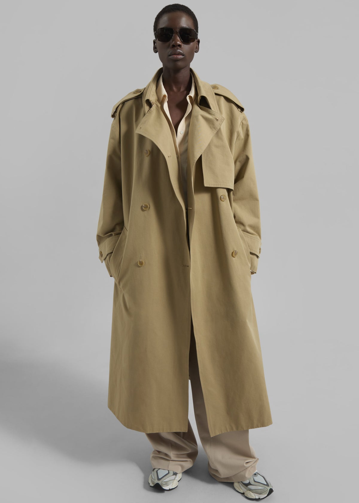Nabesna Trench Coat - Beige - 6