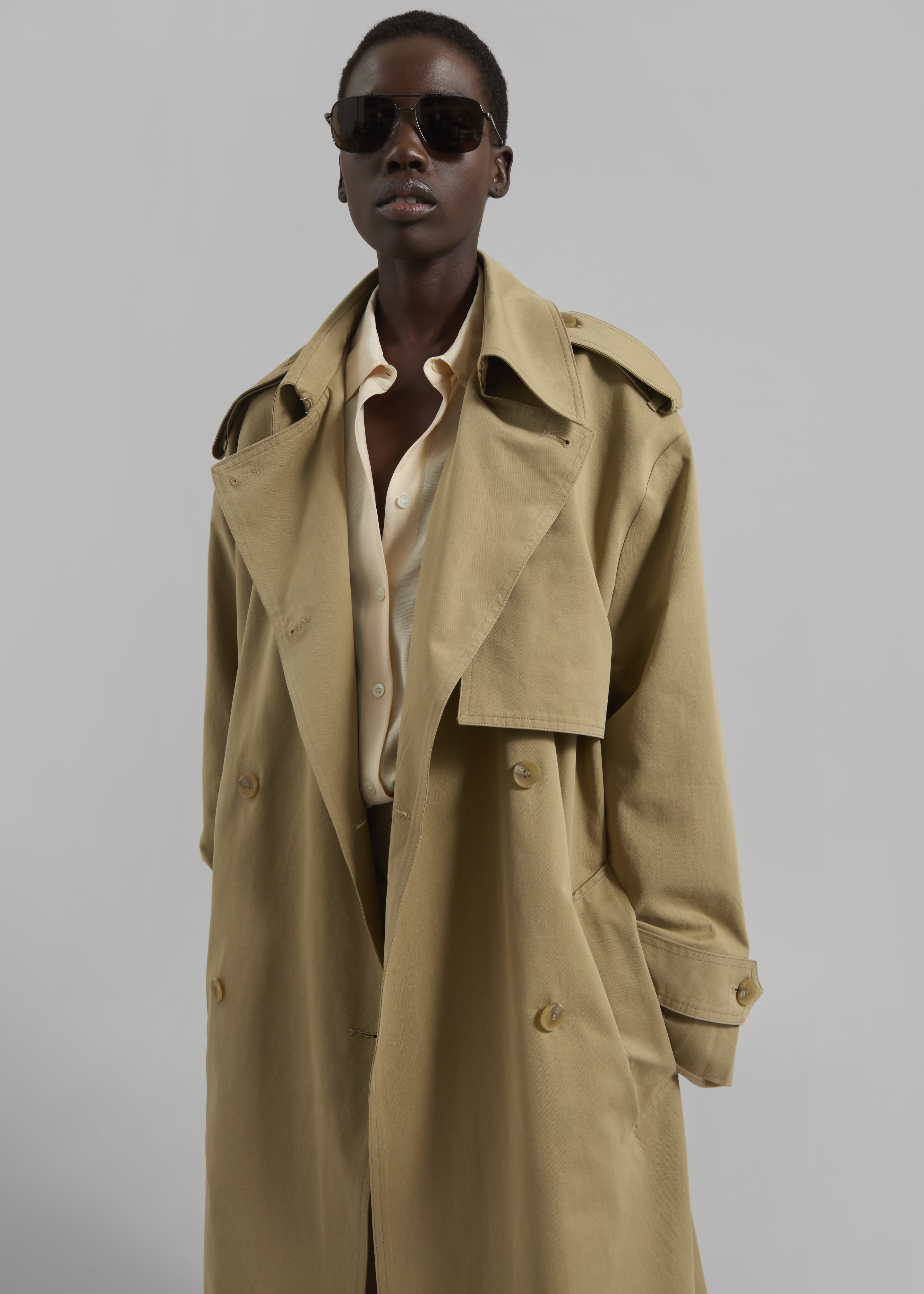 Nabesna Trench Coat - Beige - 3