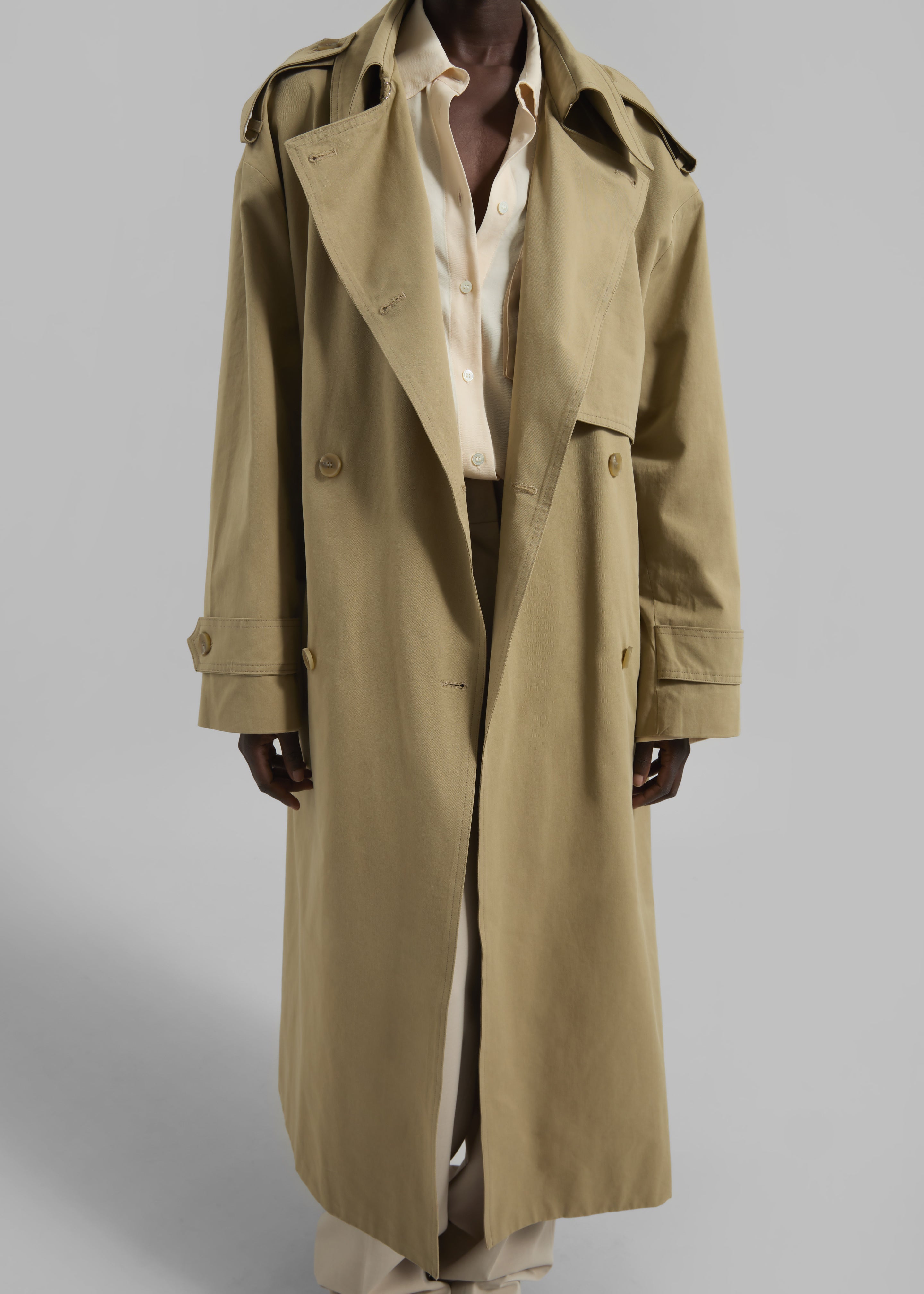 Nabesna Trench Coat - Beige - 5
