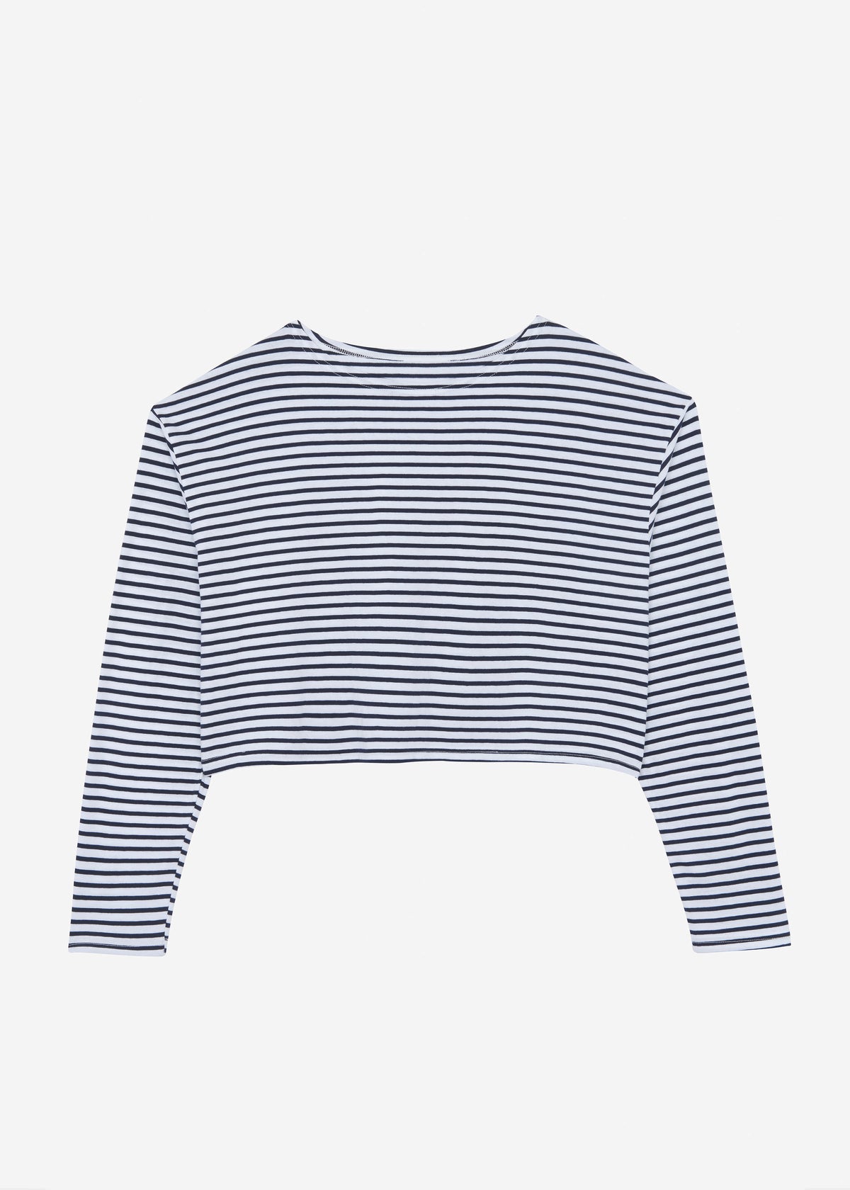 Neha Cropped Top - Navy Stripe - 6