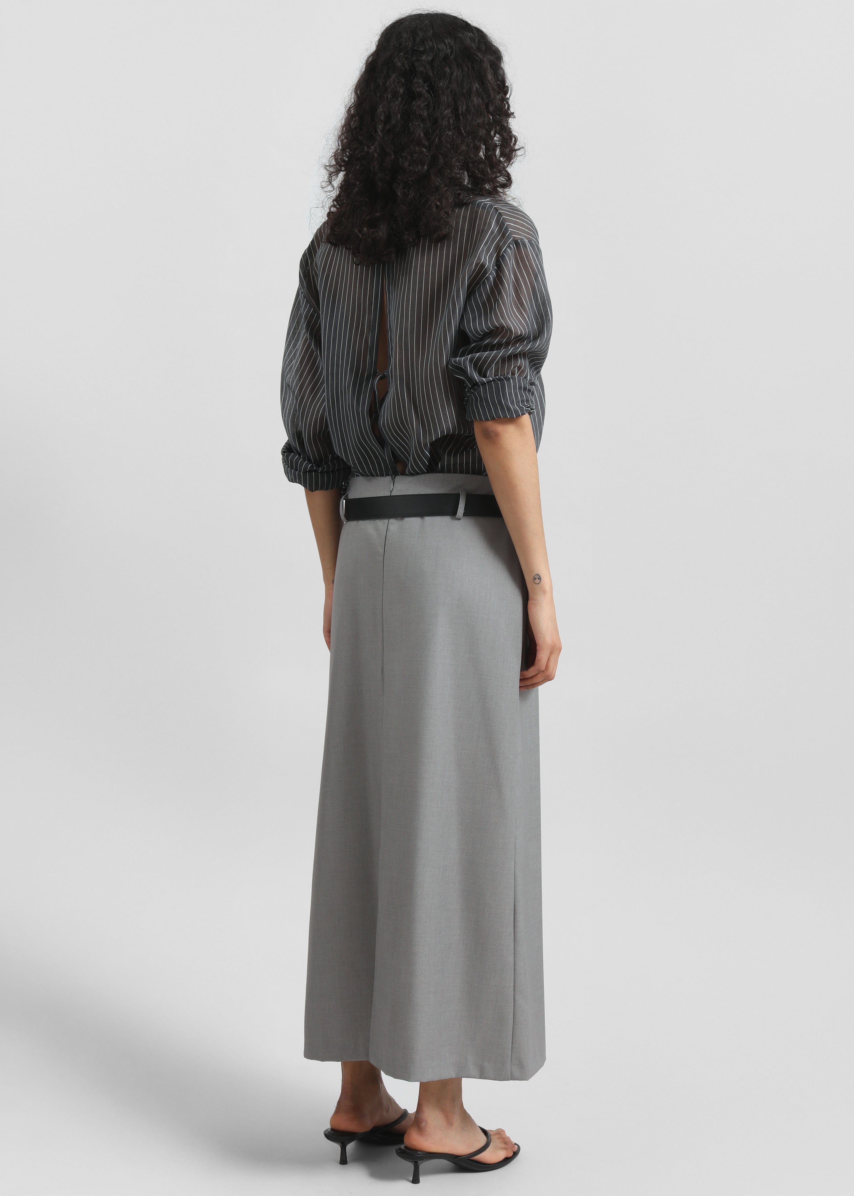 Neris Pencil Skirt - Grey - 7