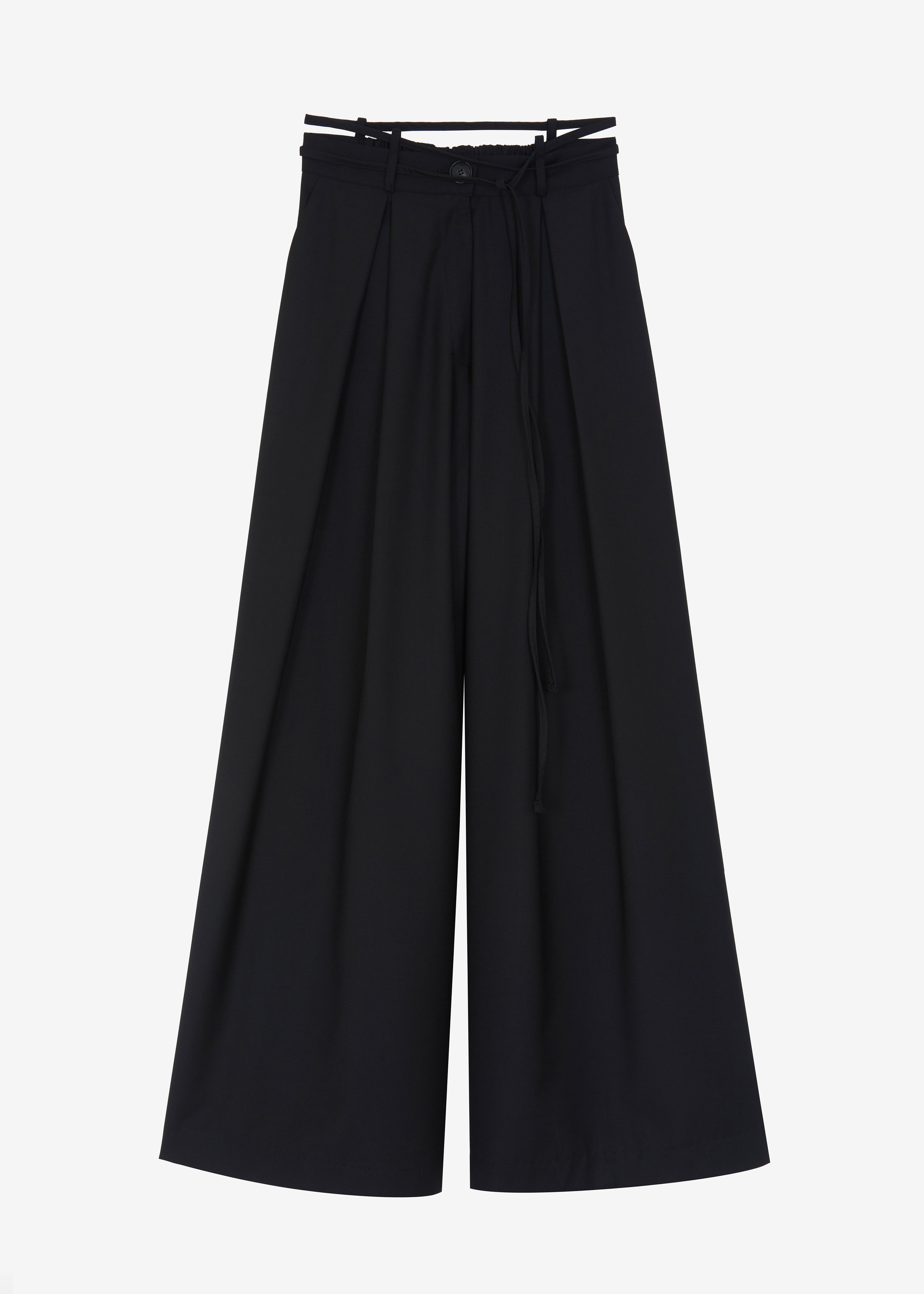 Noor Wide Pants - Black - 10