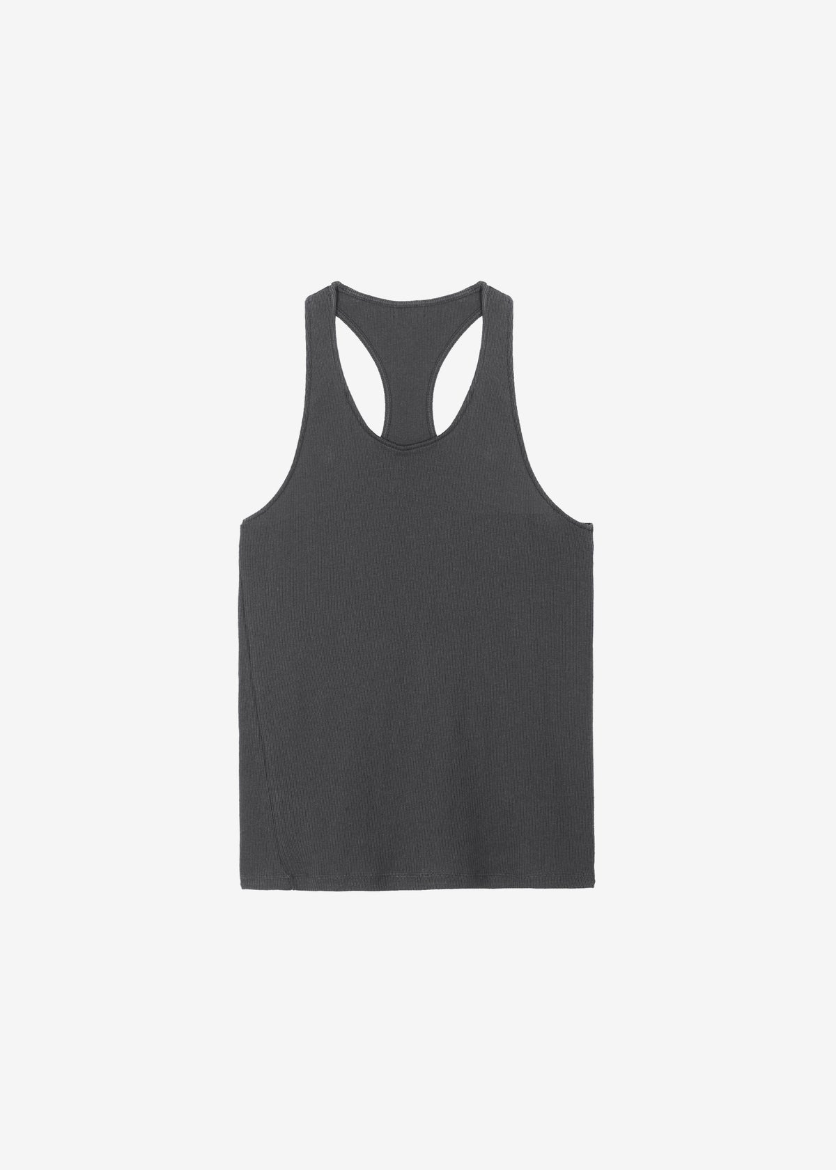 Nox Ribbed Tank Top - Storm Grey - 7