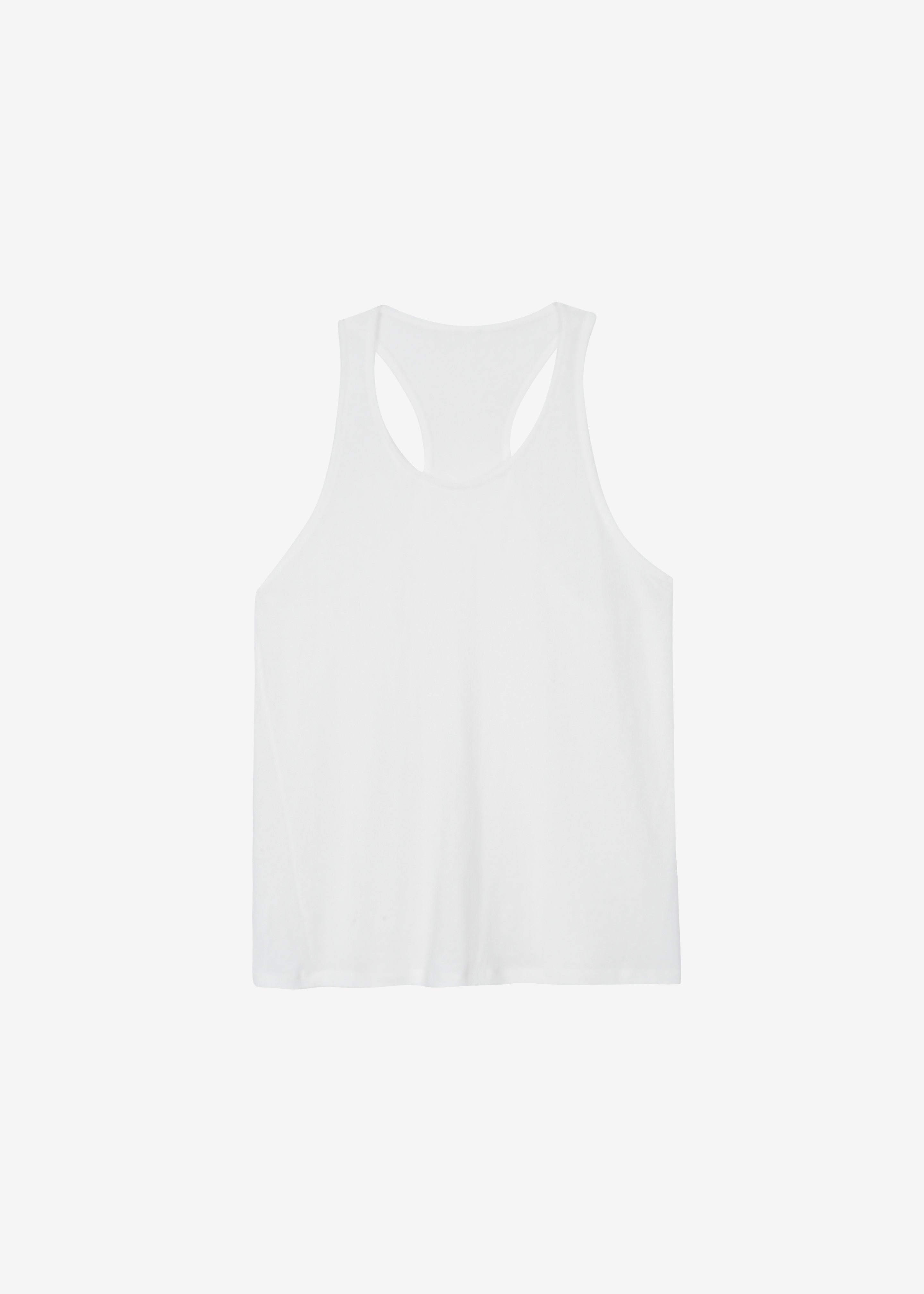 Nox Ribbed Tank Top - White - 7