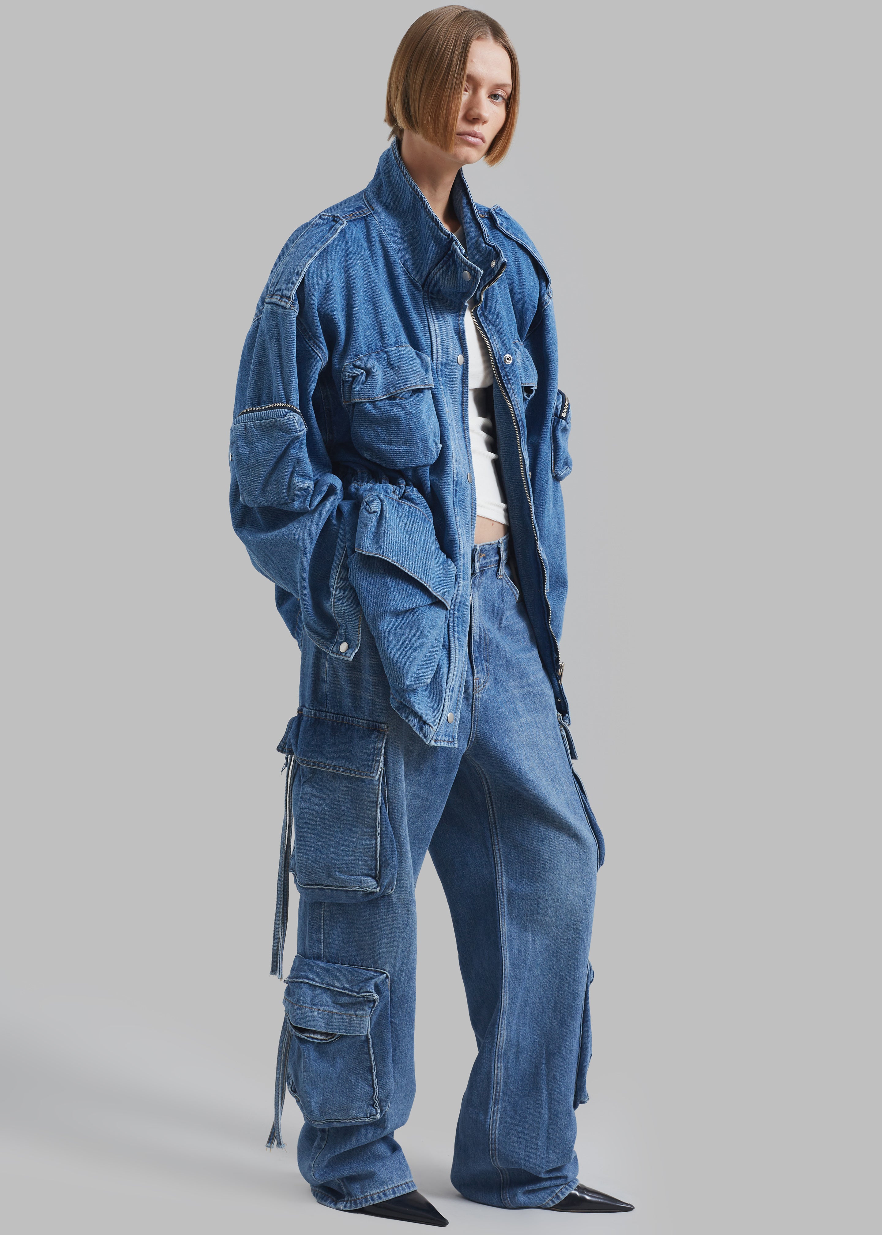 Parker Denim Jacket - Medium Wash - 5