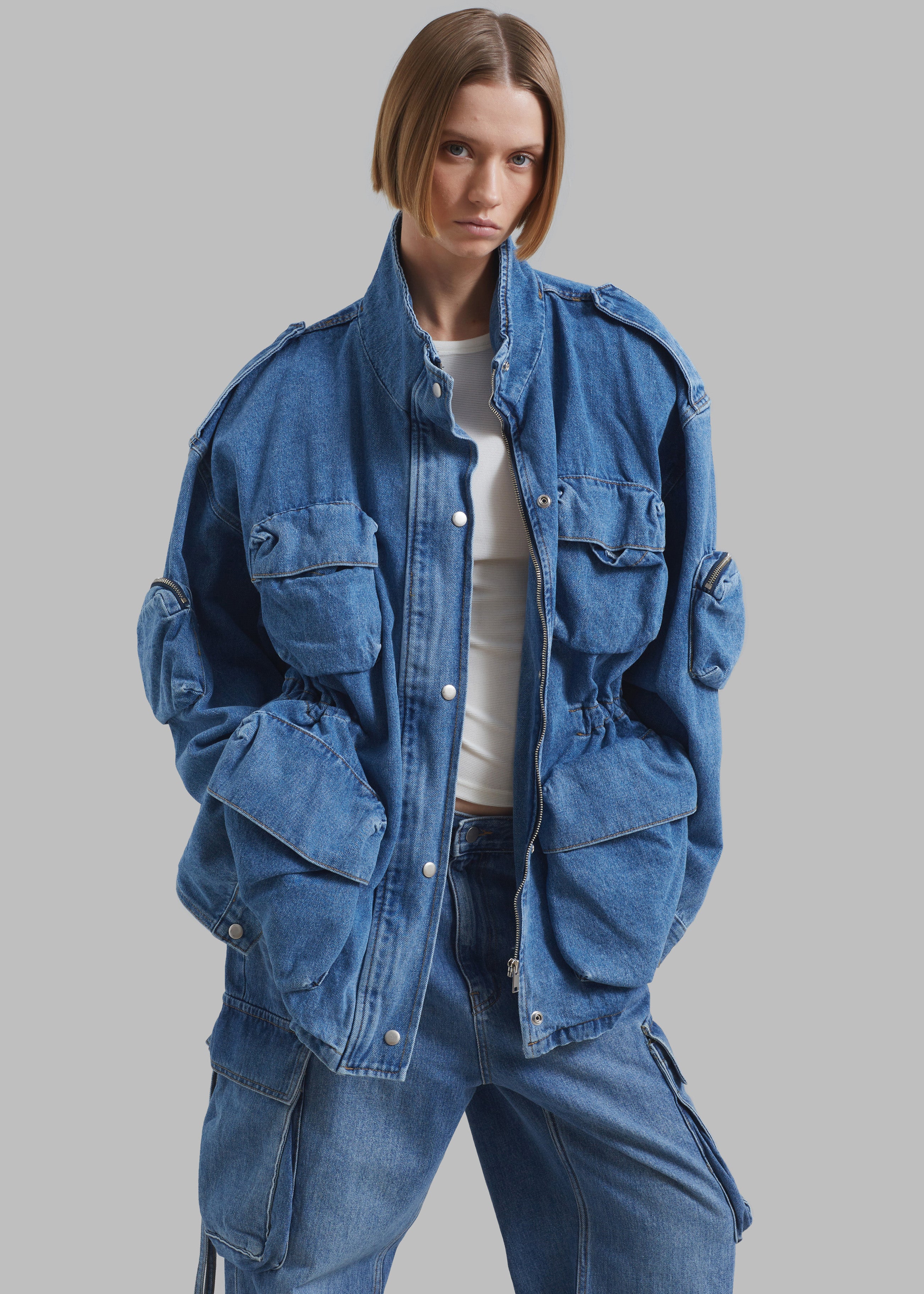 Parker Denim Jacket - Medium Wash - 3
