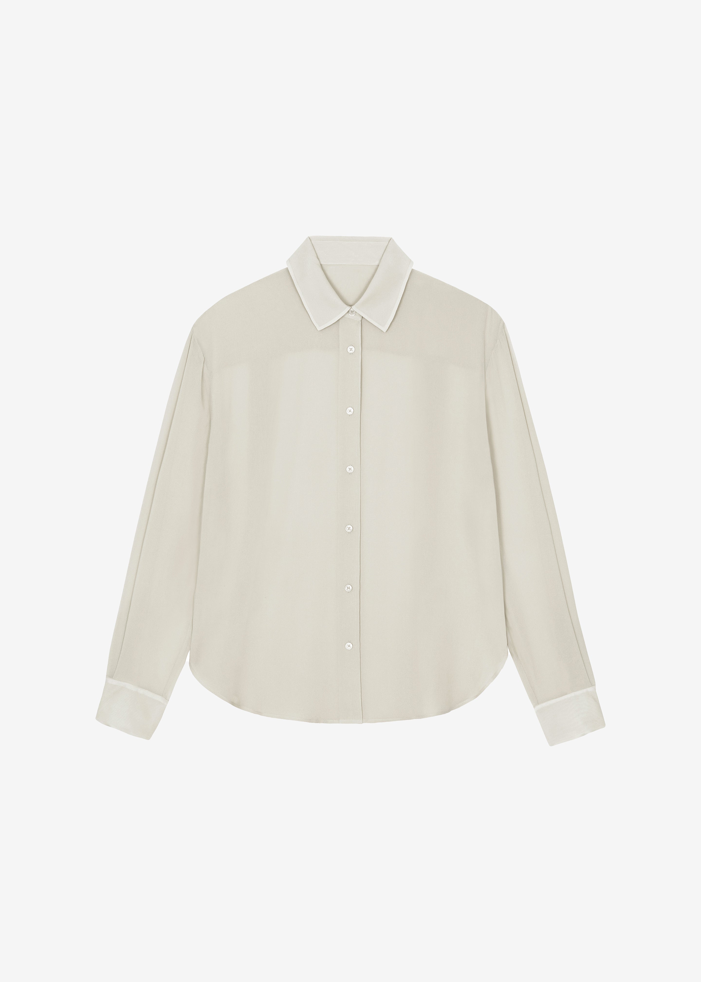 Peri Georgette Shirt - Cement - 10