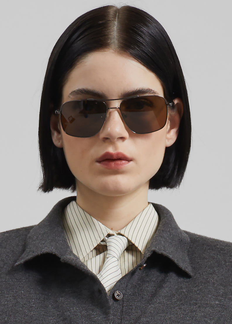 Peri Striped Shirt - Ivory/Black - 6