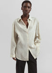 Peri Striped Shirt - Ivory/Black