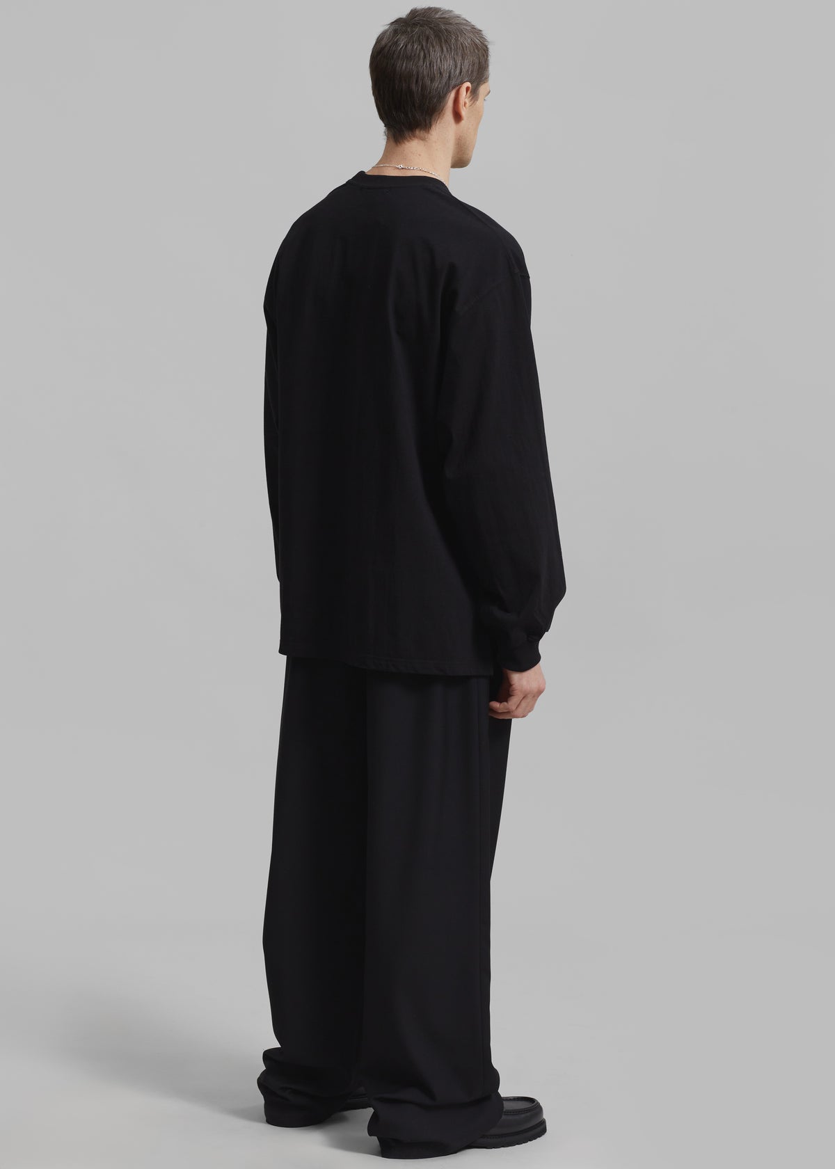 Peyton Pleated Pants - Black - 8