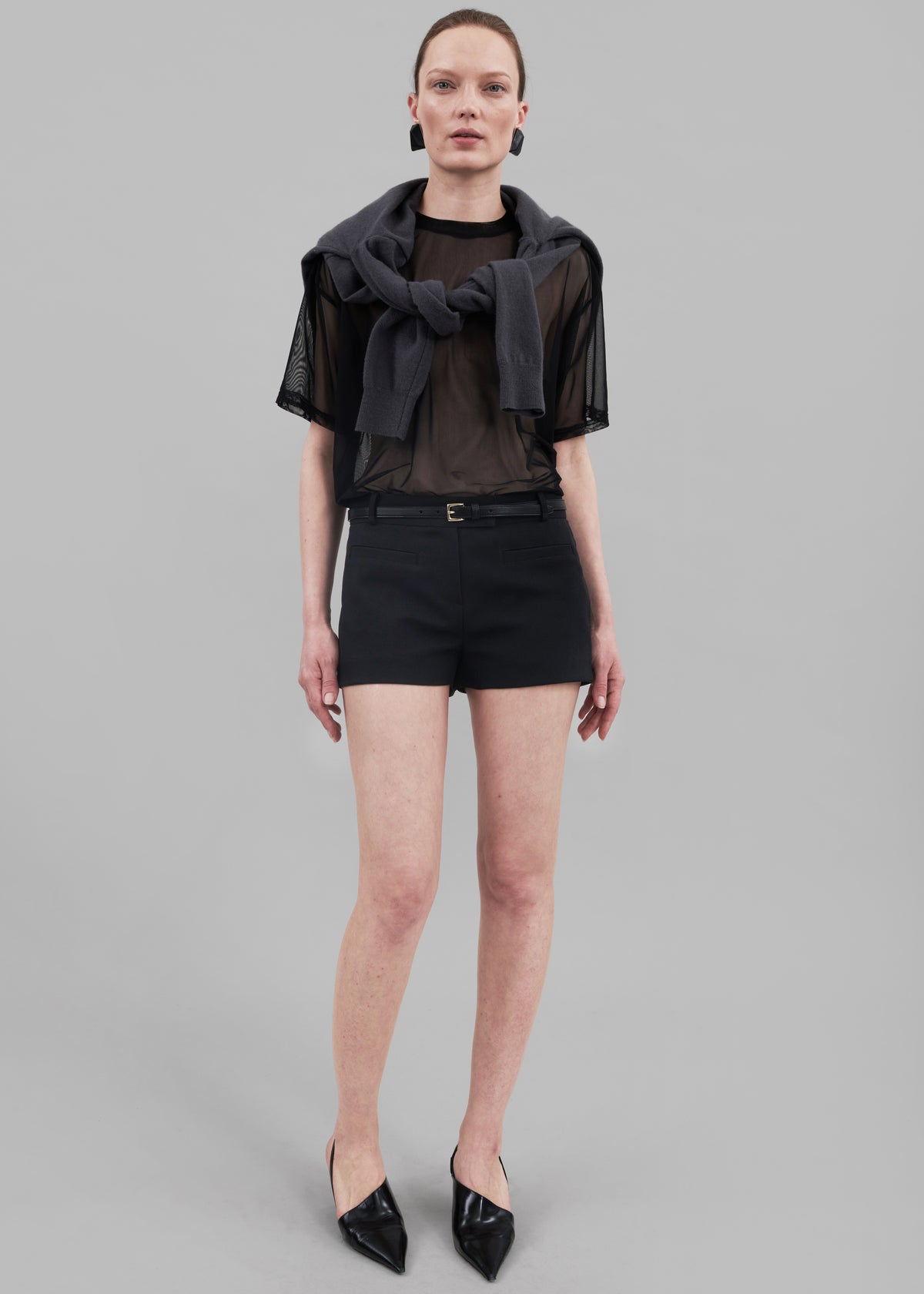 Pia Hot Pants - Black - 5