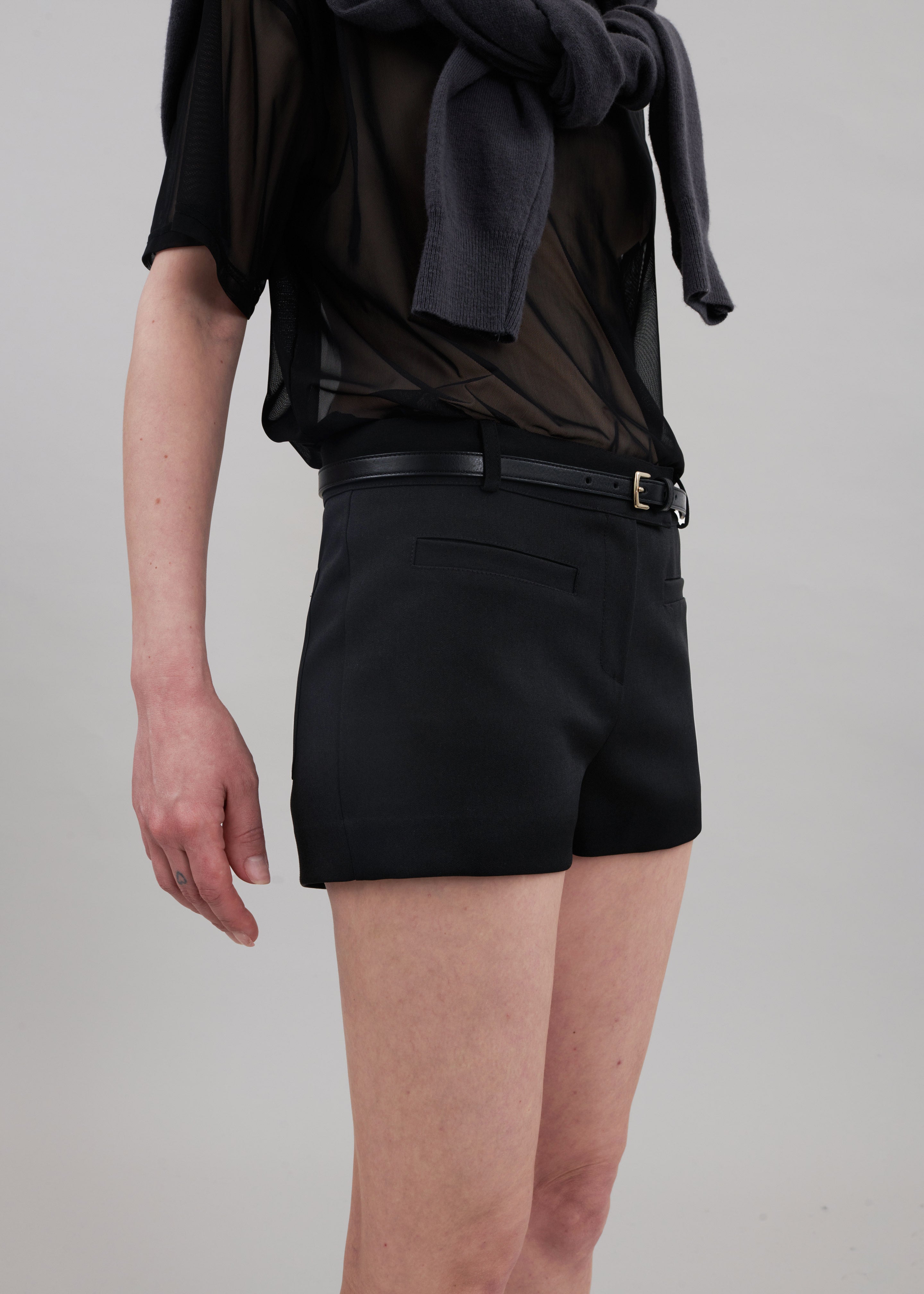 Pia Hot Pants - Black - 12