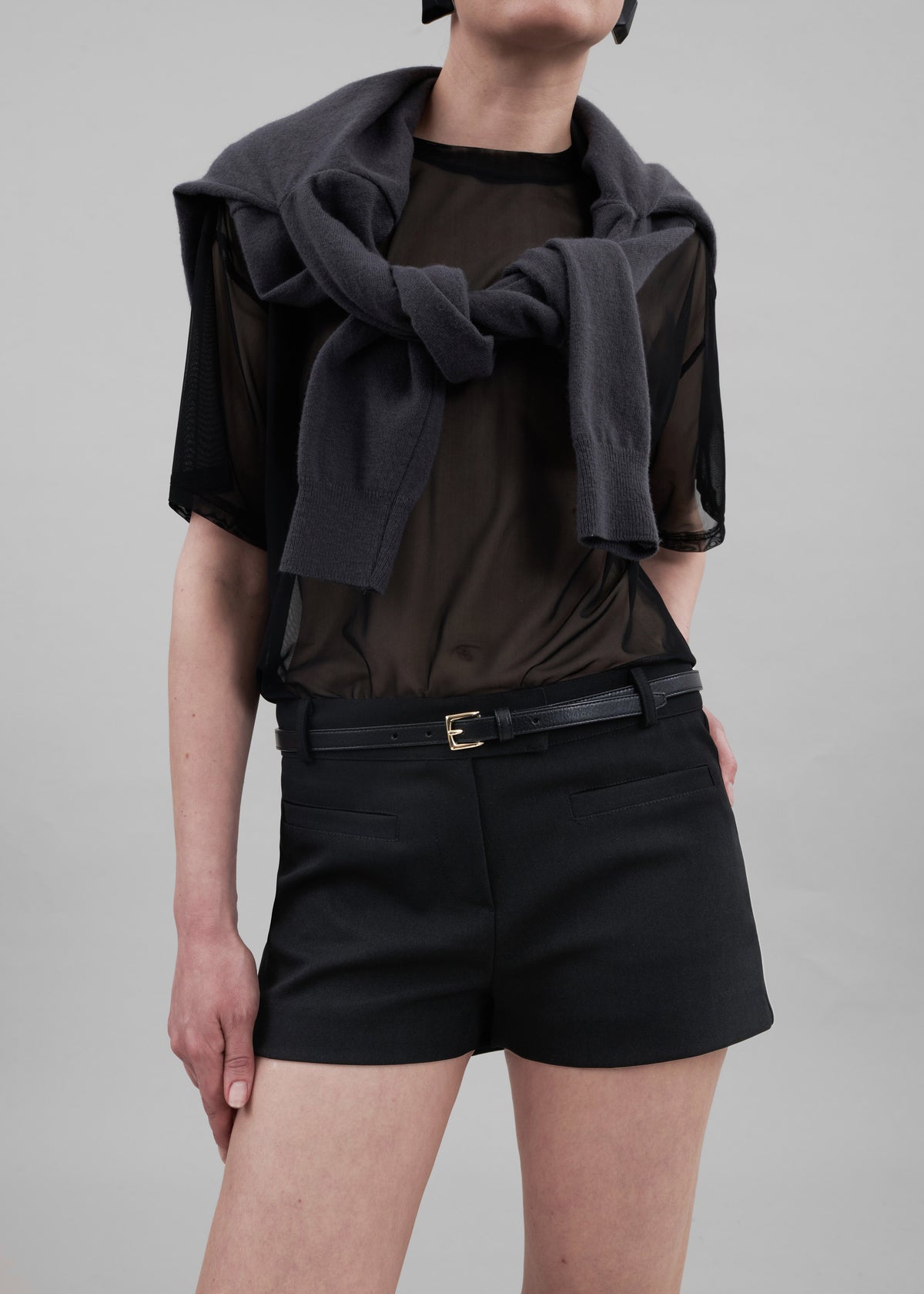 Pia Hot Pants - Black - 3