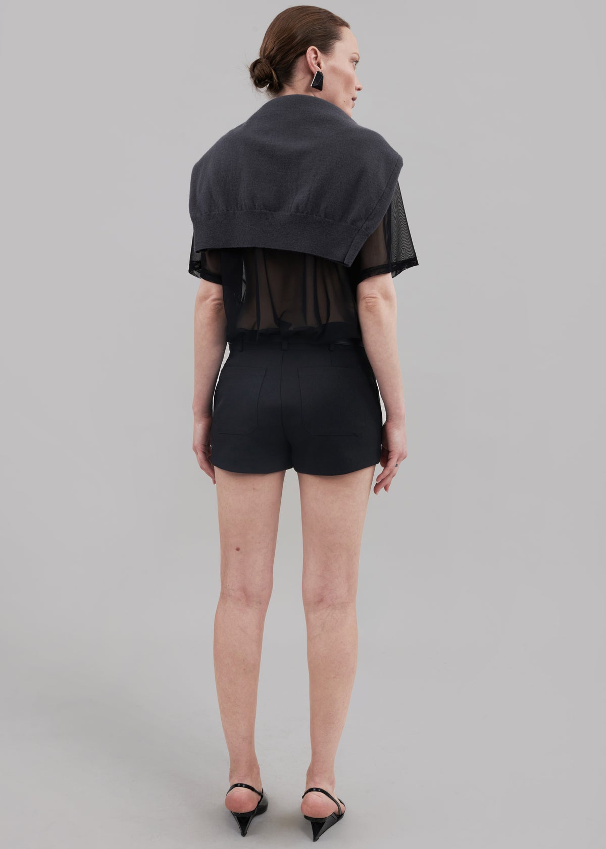 Pia Hot Pants - Black - 14