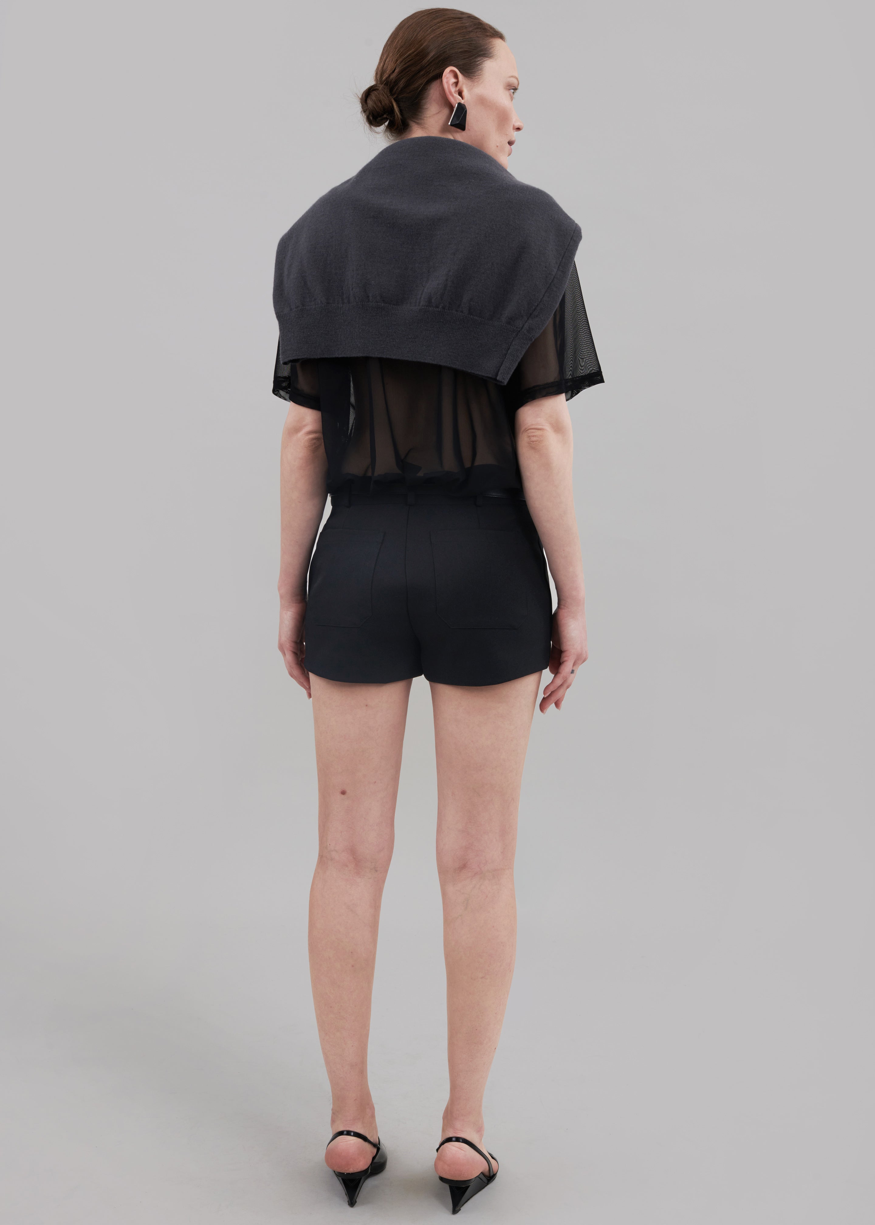 Pia Hot Pants - Black - 14