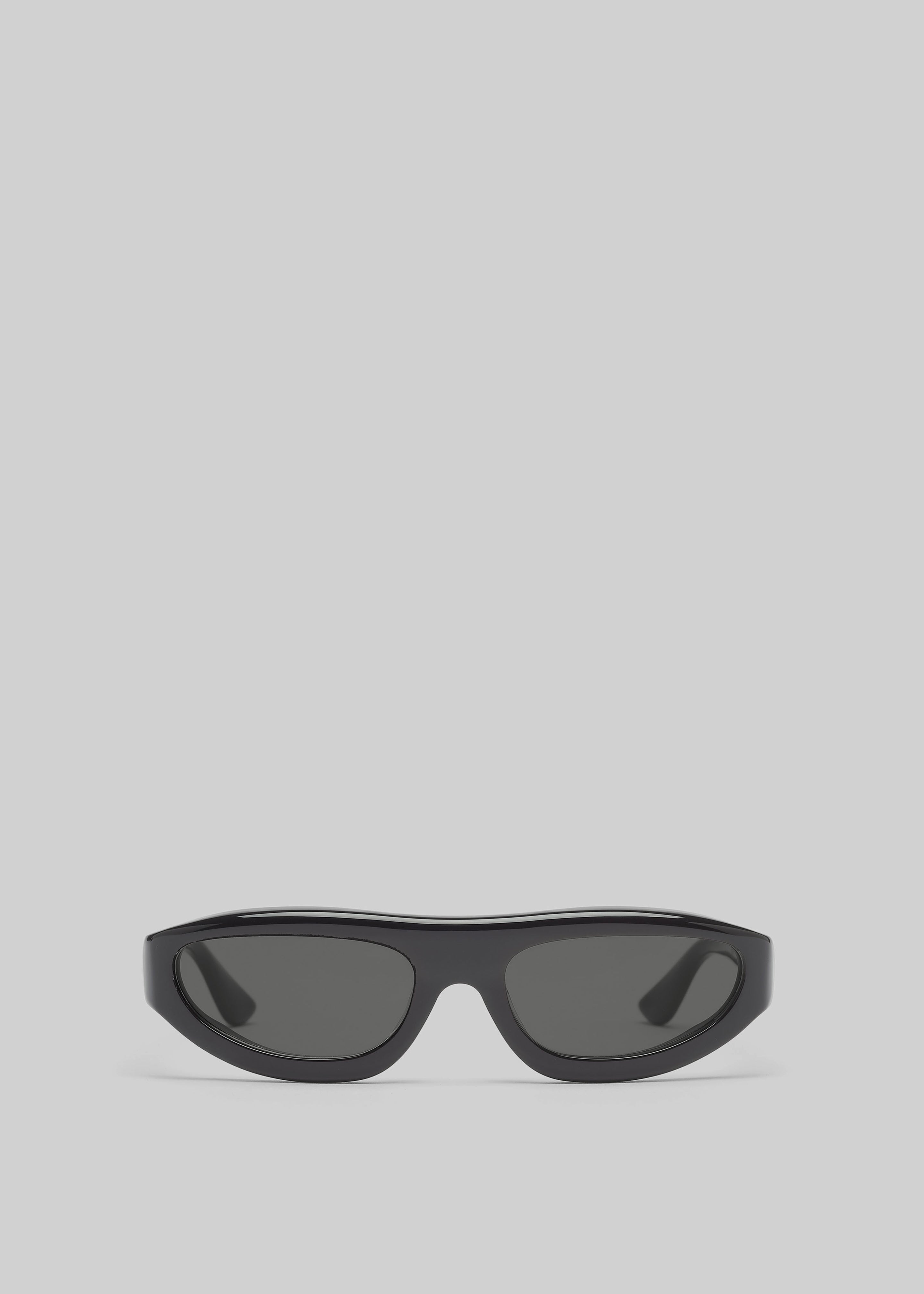Port Tanger Uns Sunglasses - Black Acetate/Black Lens – The