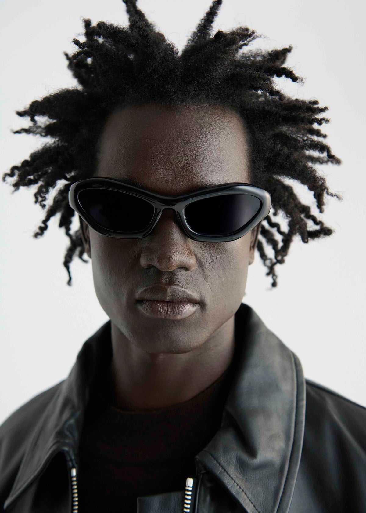 Port Tanger Hayya Sunglasses - Black Acetate/Black Lens - 8