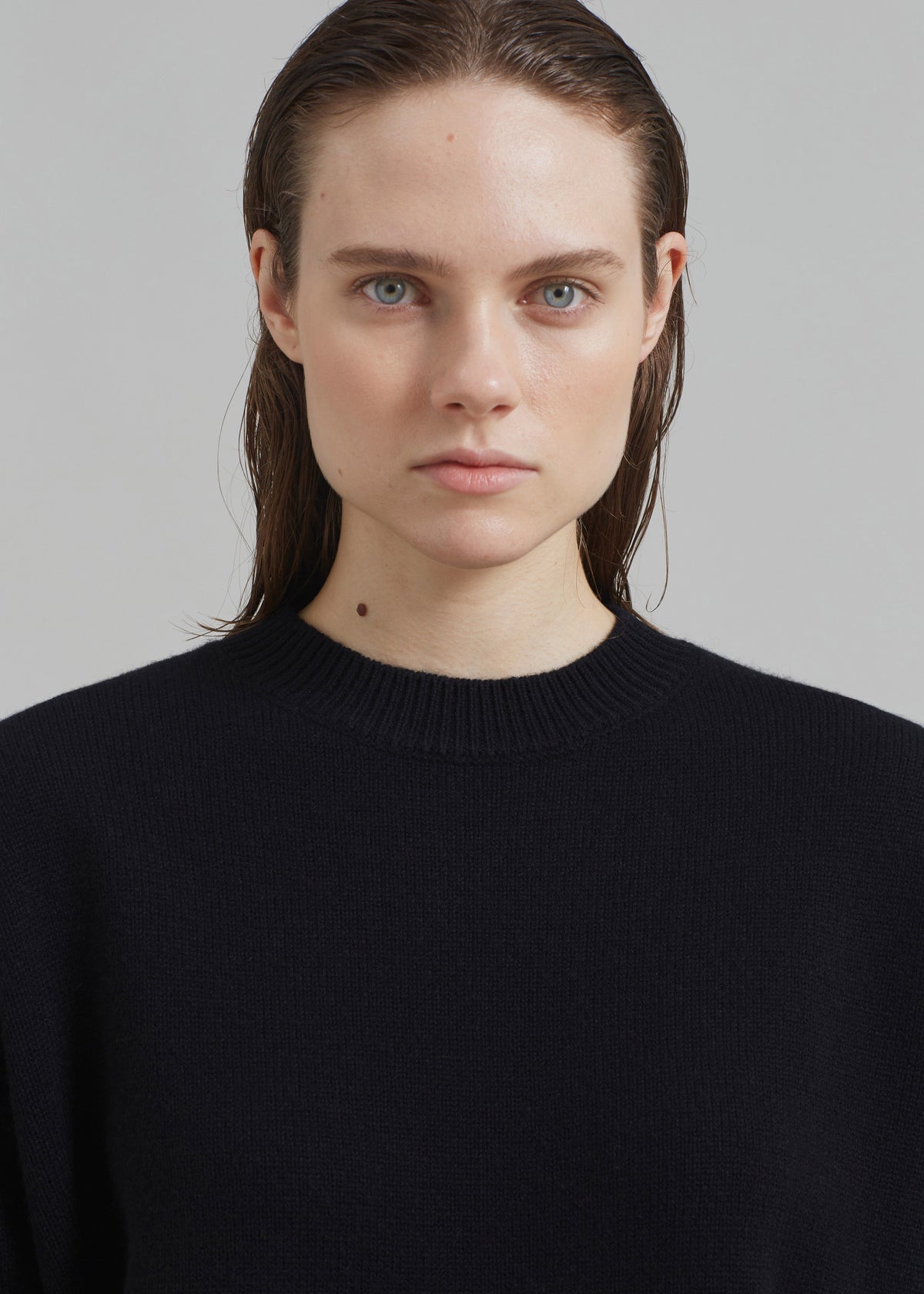 Rafaela Padded Knit Sweater - Black - 7