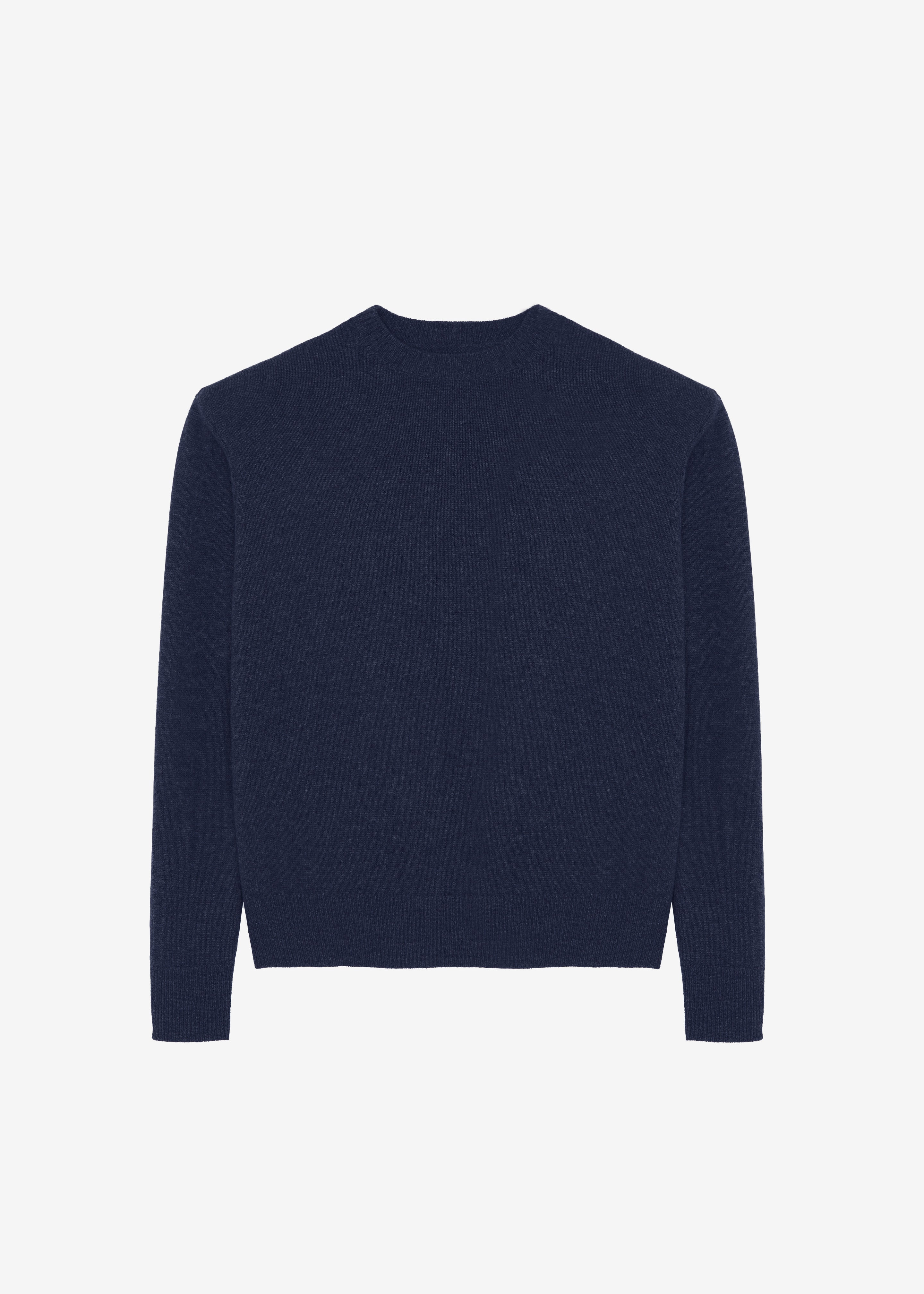 Rafaela Padded Knit Sweater - Navy - 11