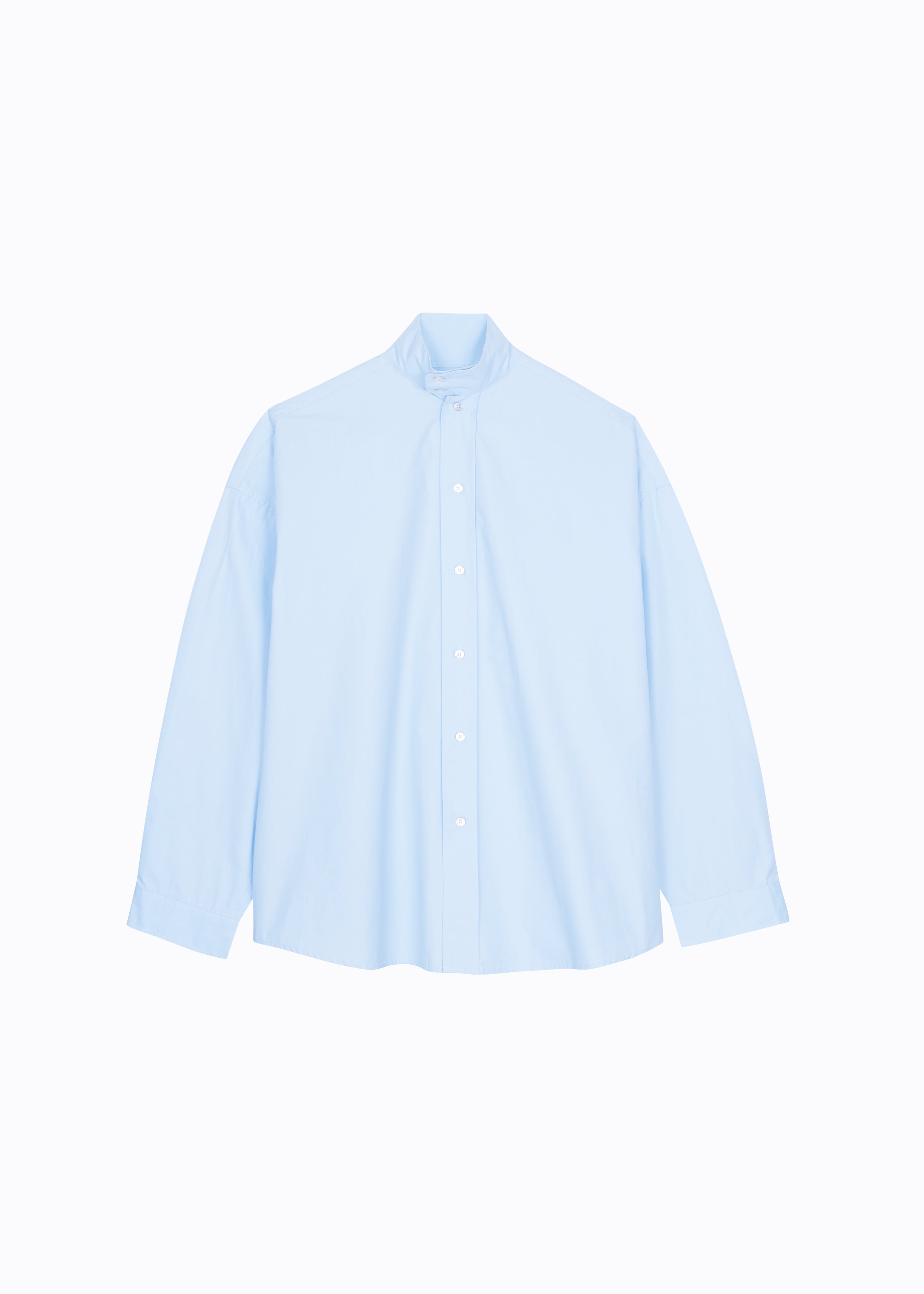 Riken Oversized Shirt - Sky Blue - 5