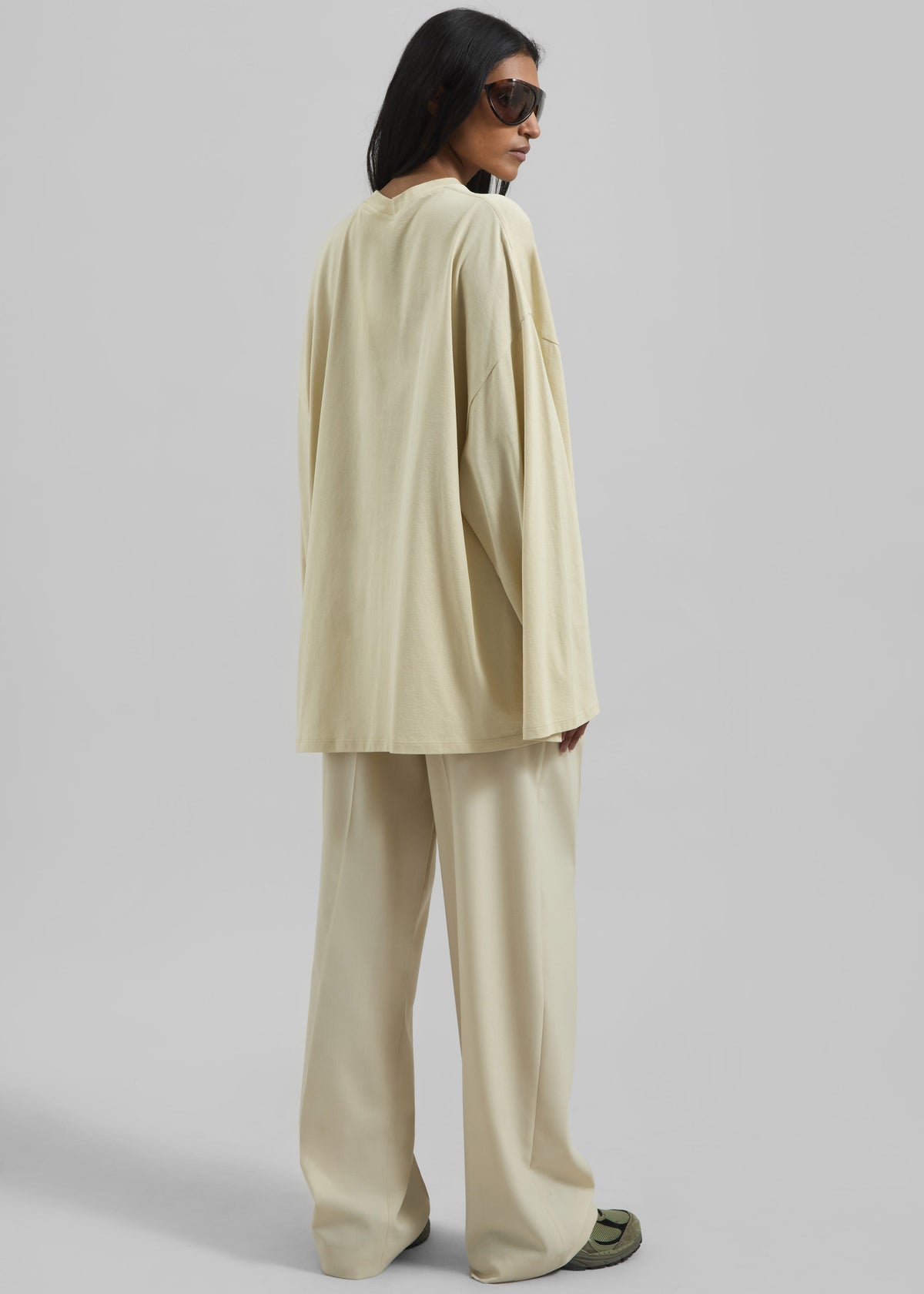 Rio Oversized Sleeve Tee - Cement - 6