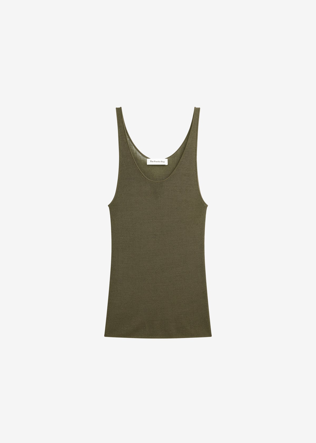 Rivo Knit Tank Top - Khaki - 8