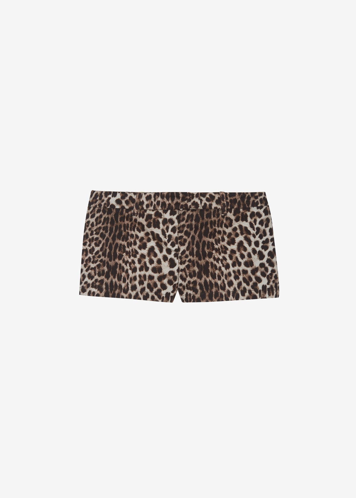 Roma Leopard Print Hot Pants - Brown - 10
