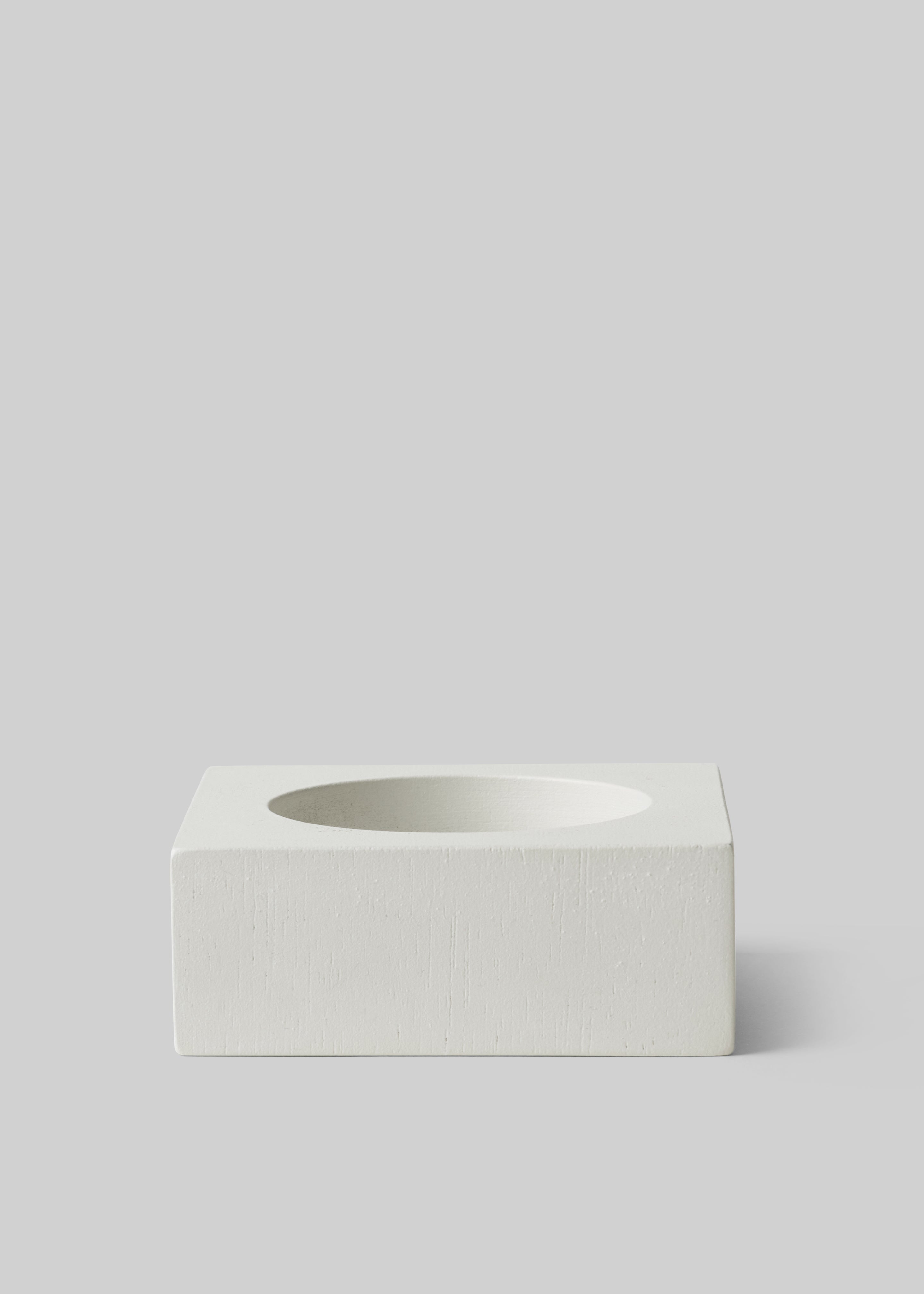 Romie Objetti x The Frankie Shop Chunky Square Bangle - Cement - 1