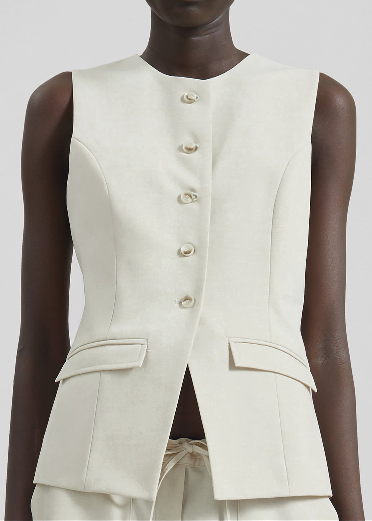 Ronne Vest - Cream - 5