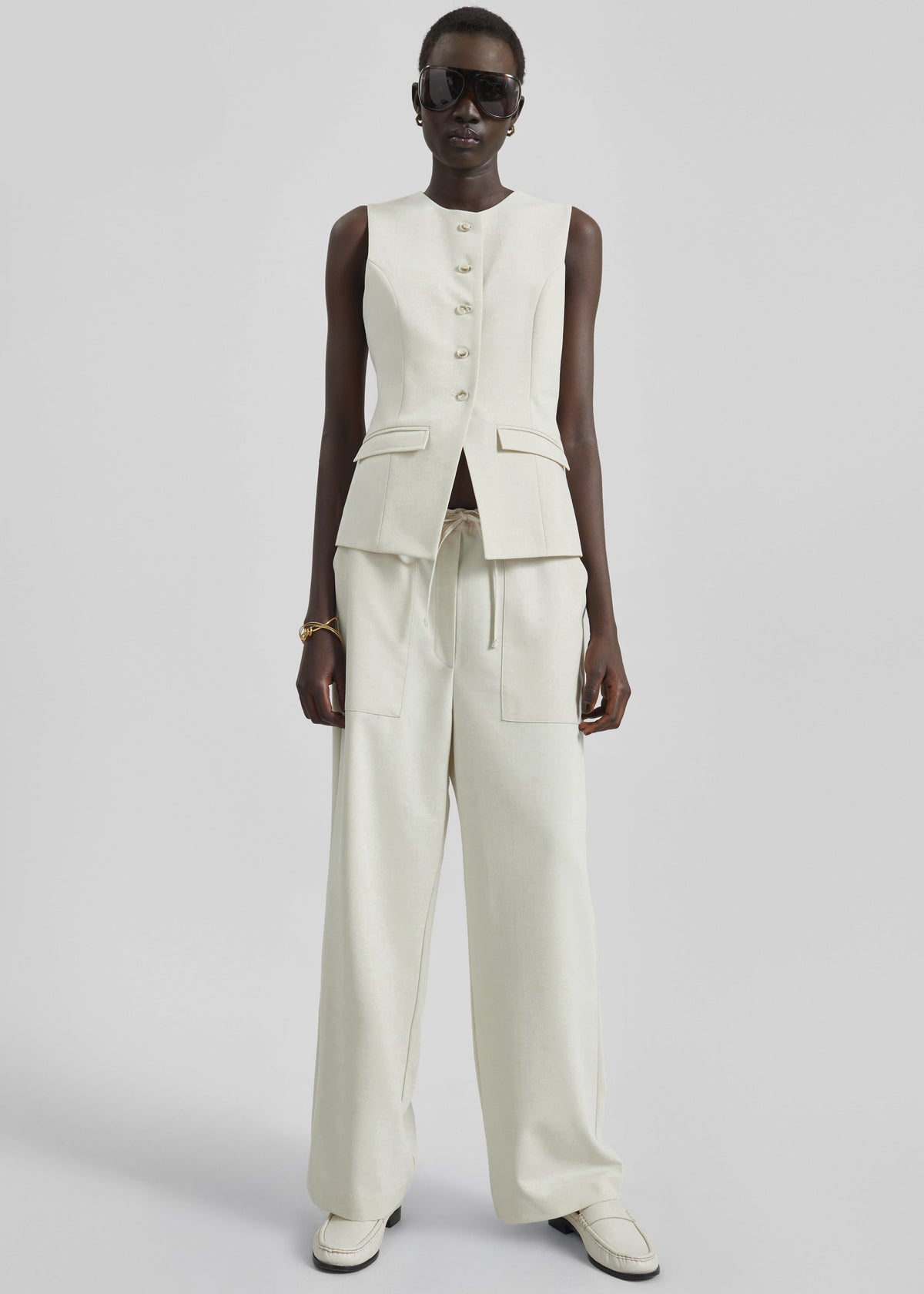 Ronne Vest - Cream - 6