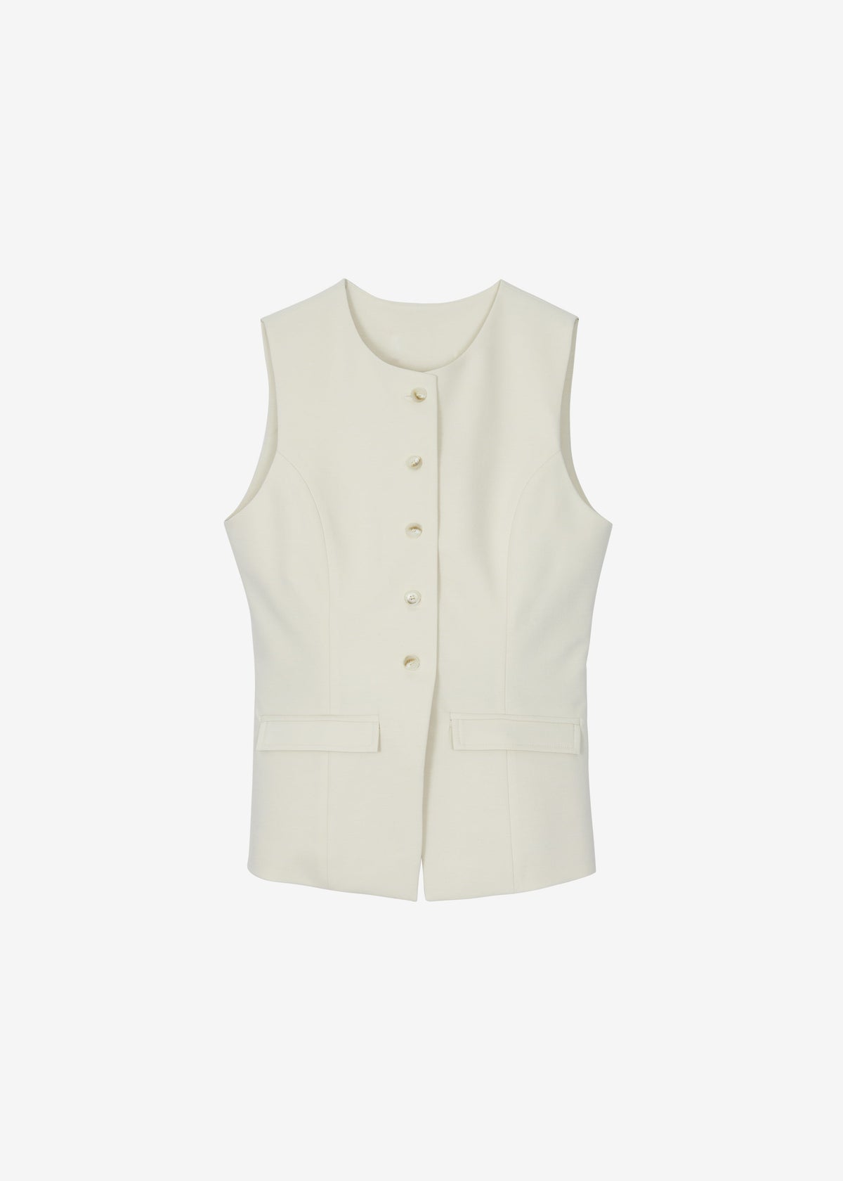 Ronne Vest - Cream - 9