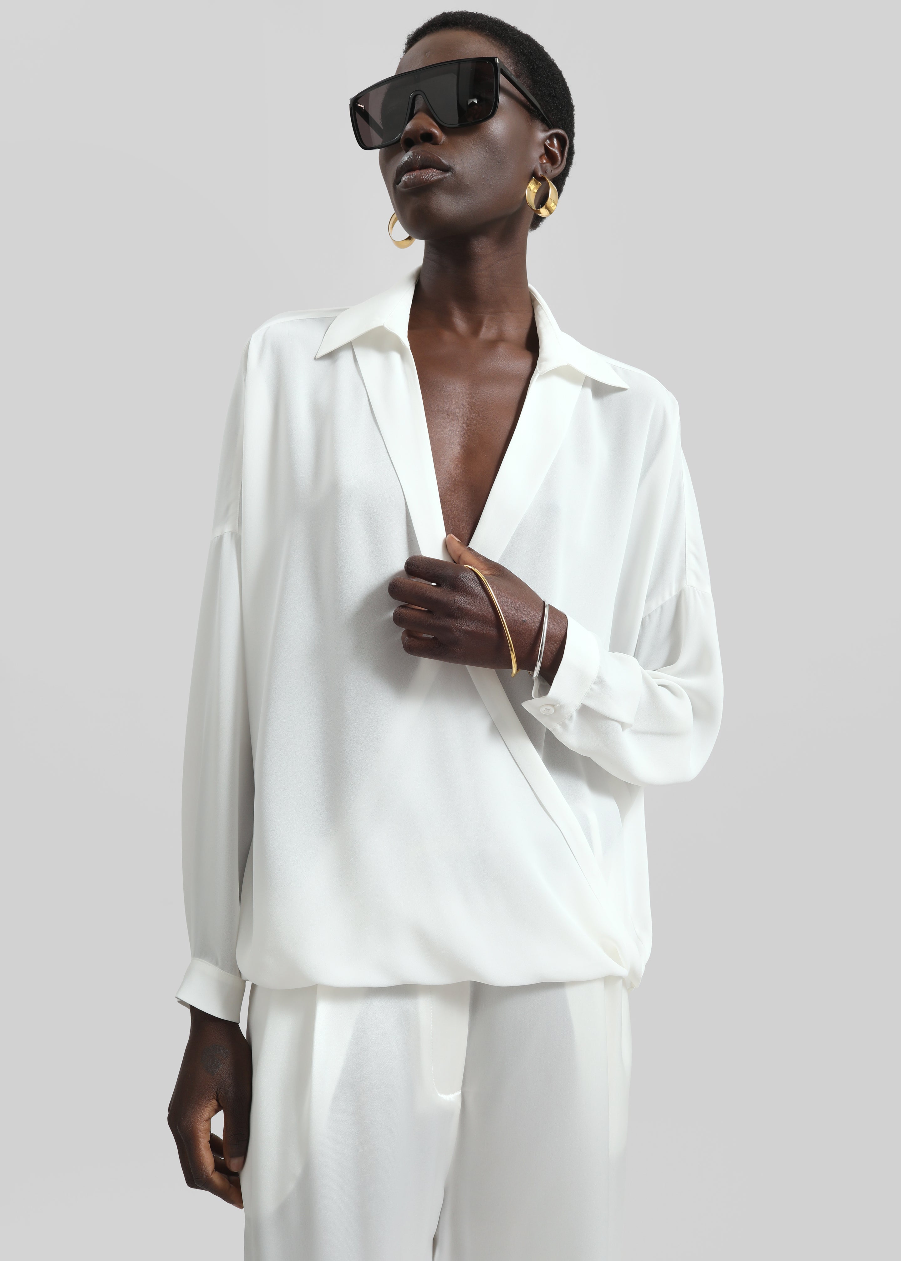 Roseau Blouse - White - 1