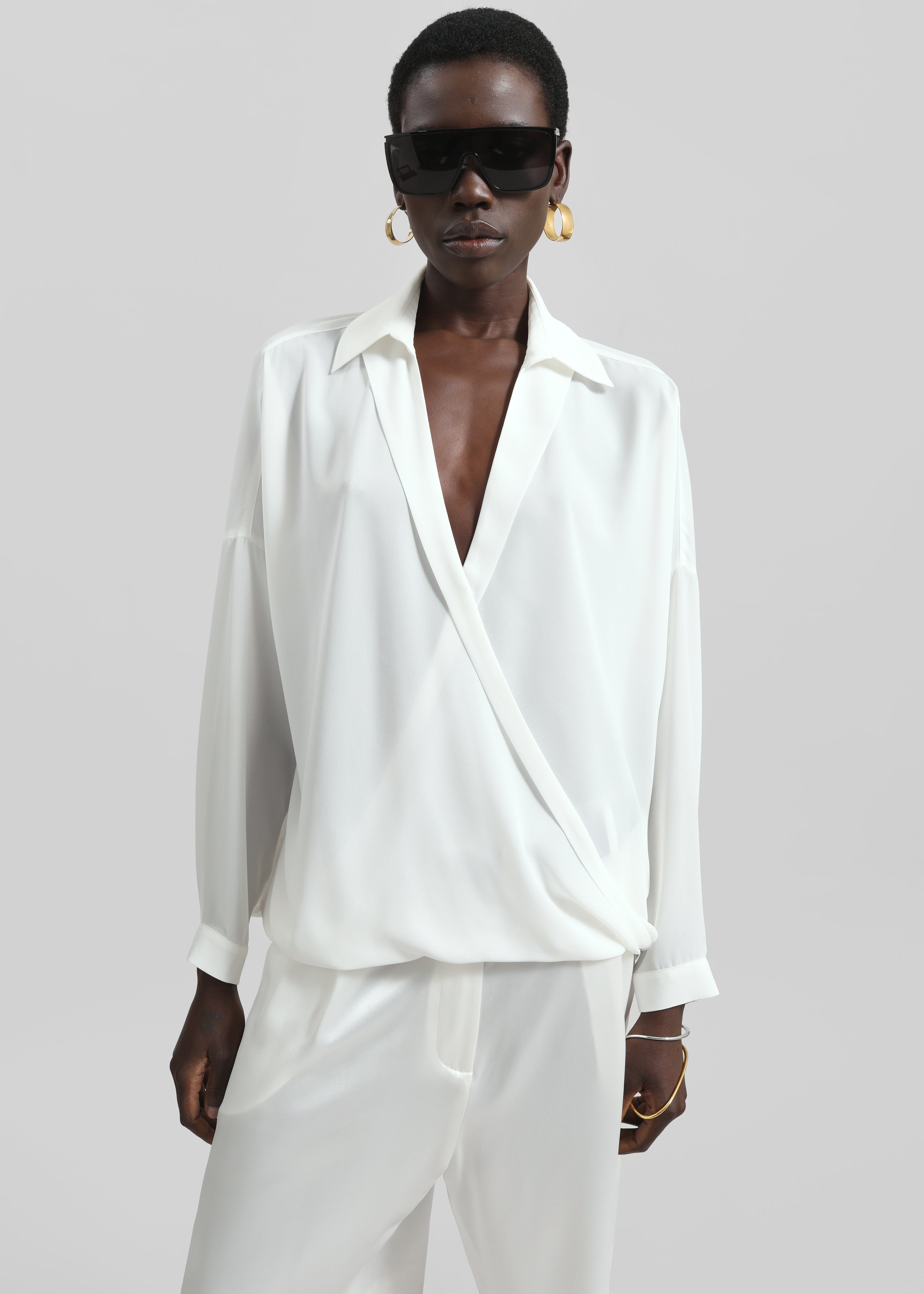 Roseau Blouse - White - 3